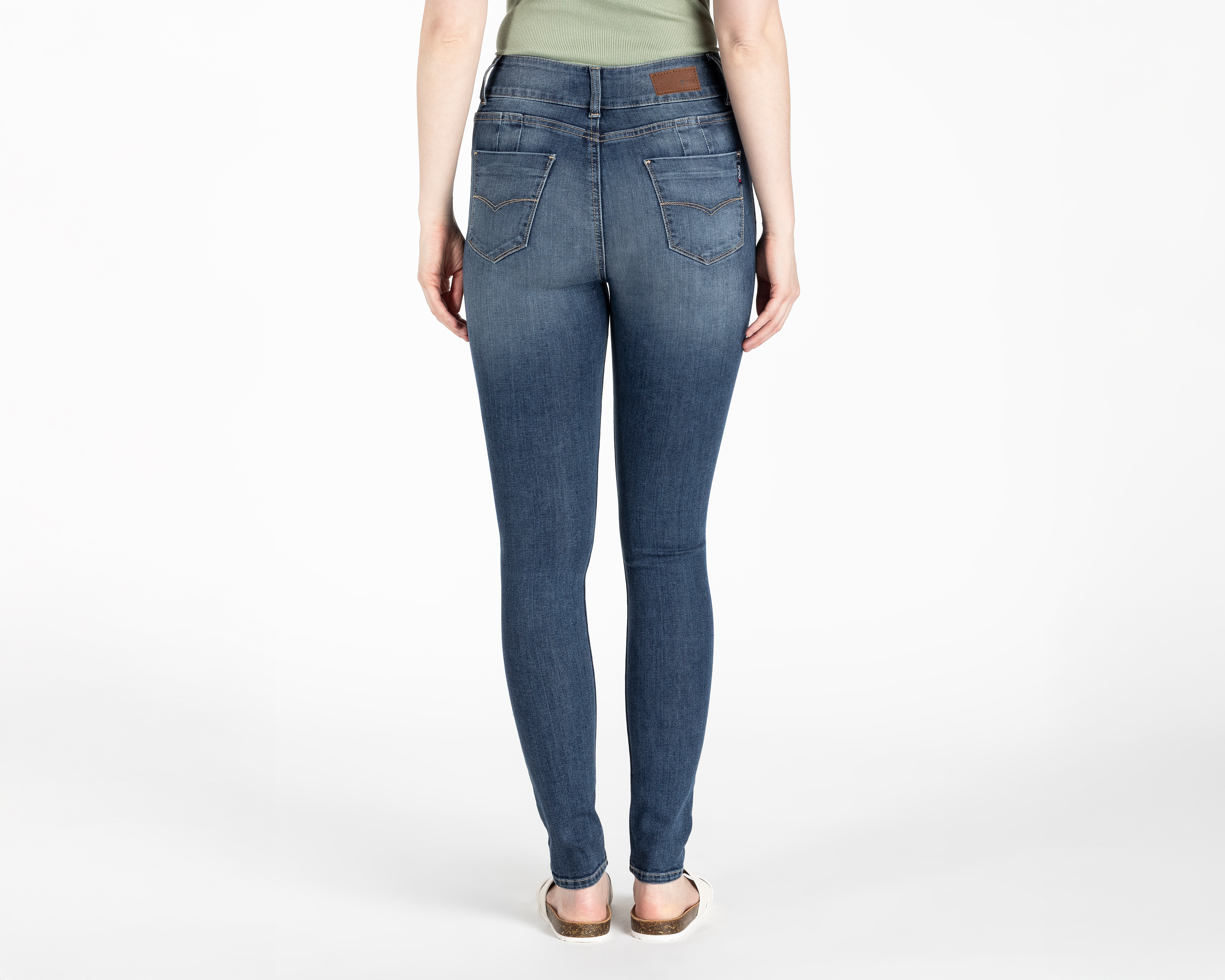 Foto 4 pulgar | Foto 3 | Jeans Super Skinny Oggi Katia Vintage para Mujer