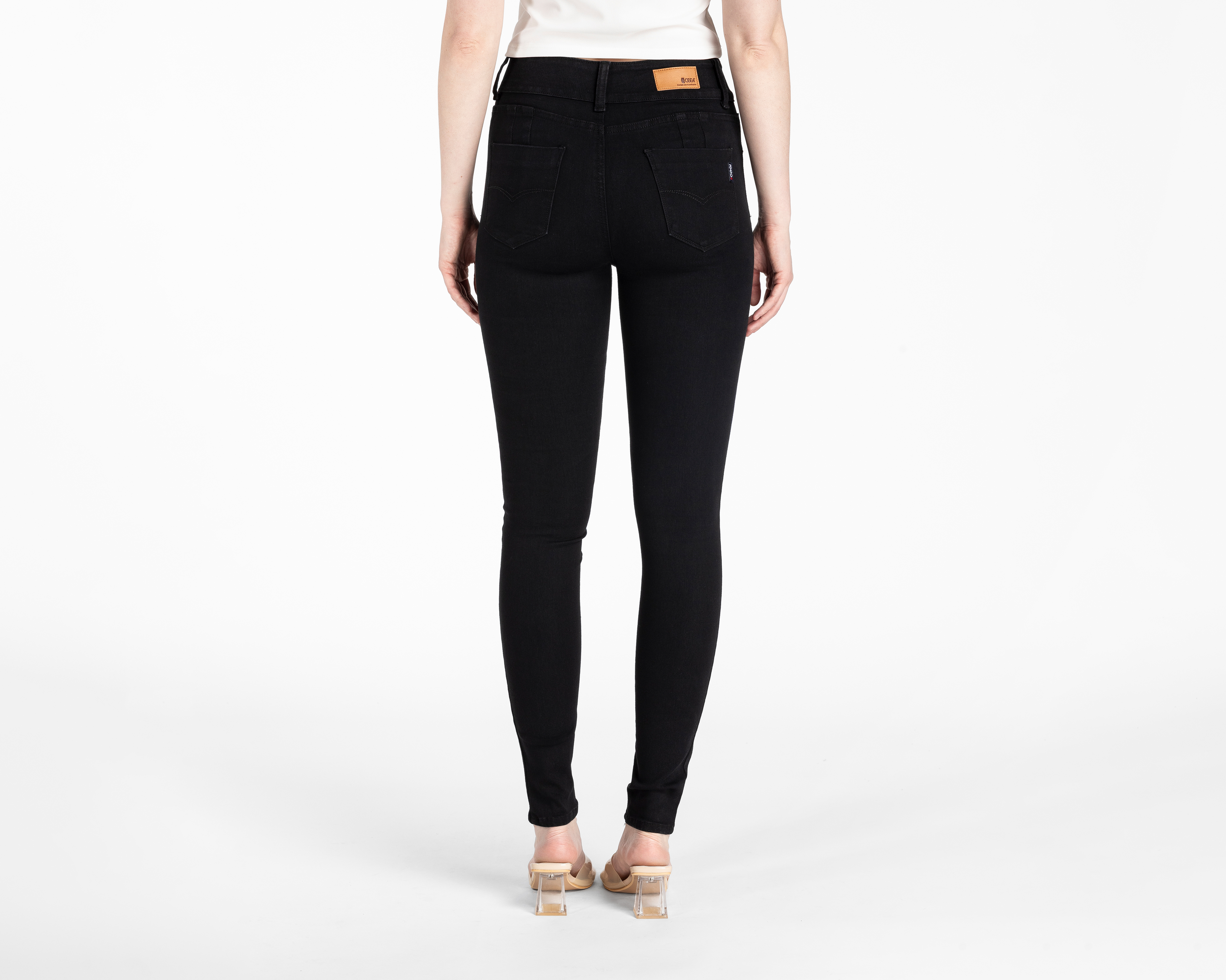 Foto 4 pulgar | Foto 3 | Jeans Super Skinny Oggi Katia para Mujer