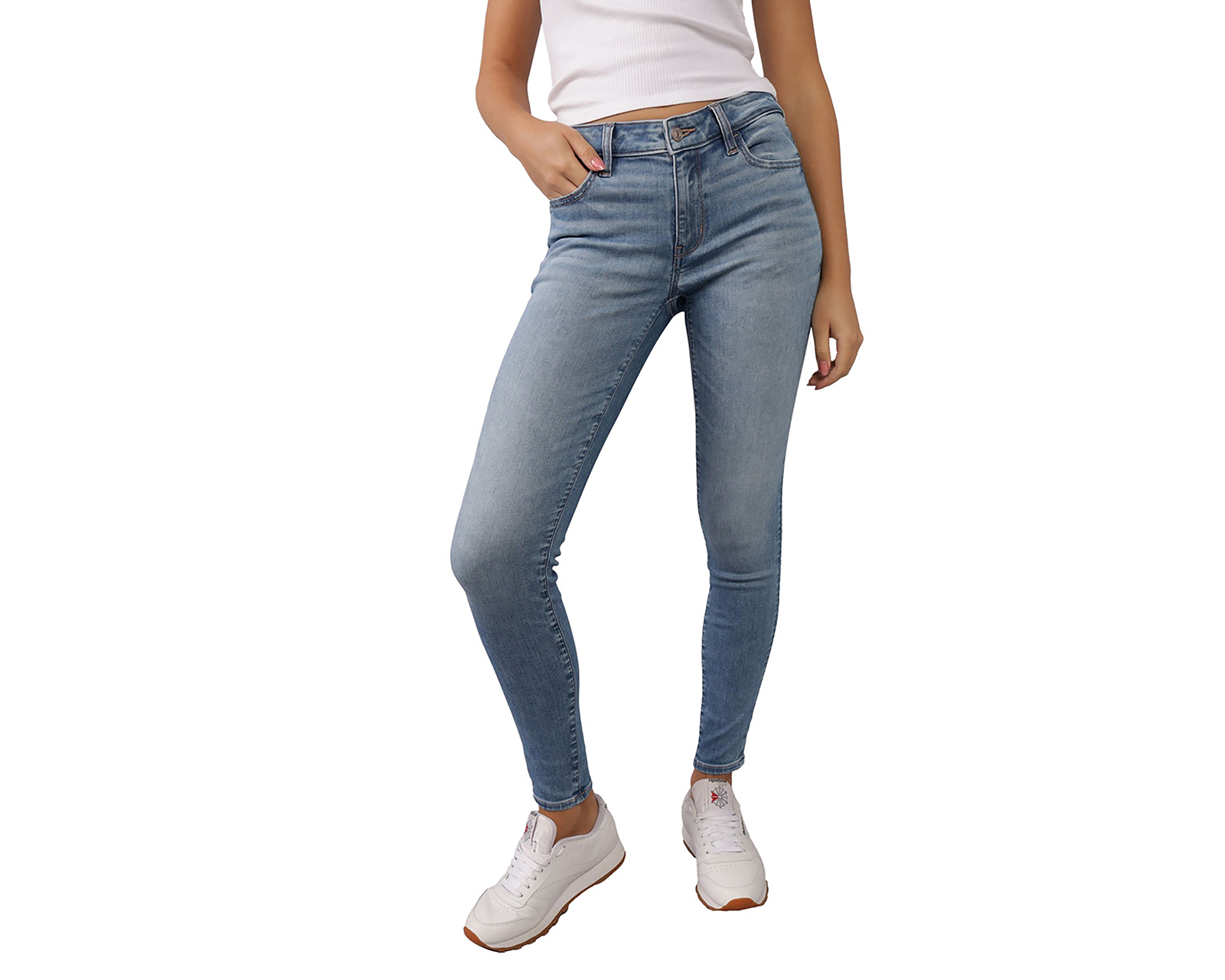 Foto 2 pulgar | Foto 1 | Jeans Skinny American Eagle para Mujer