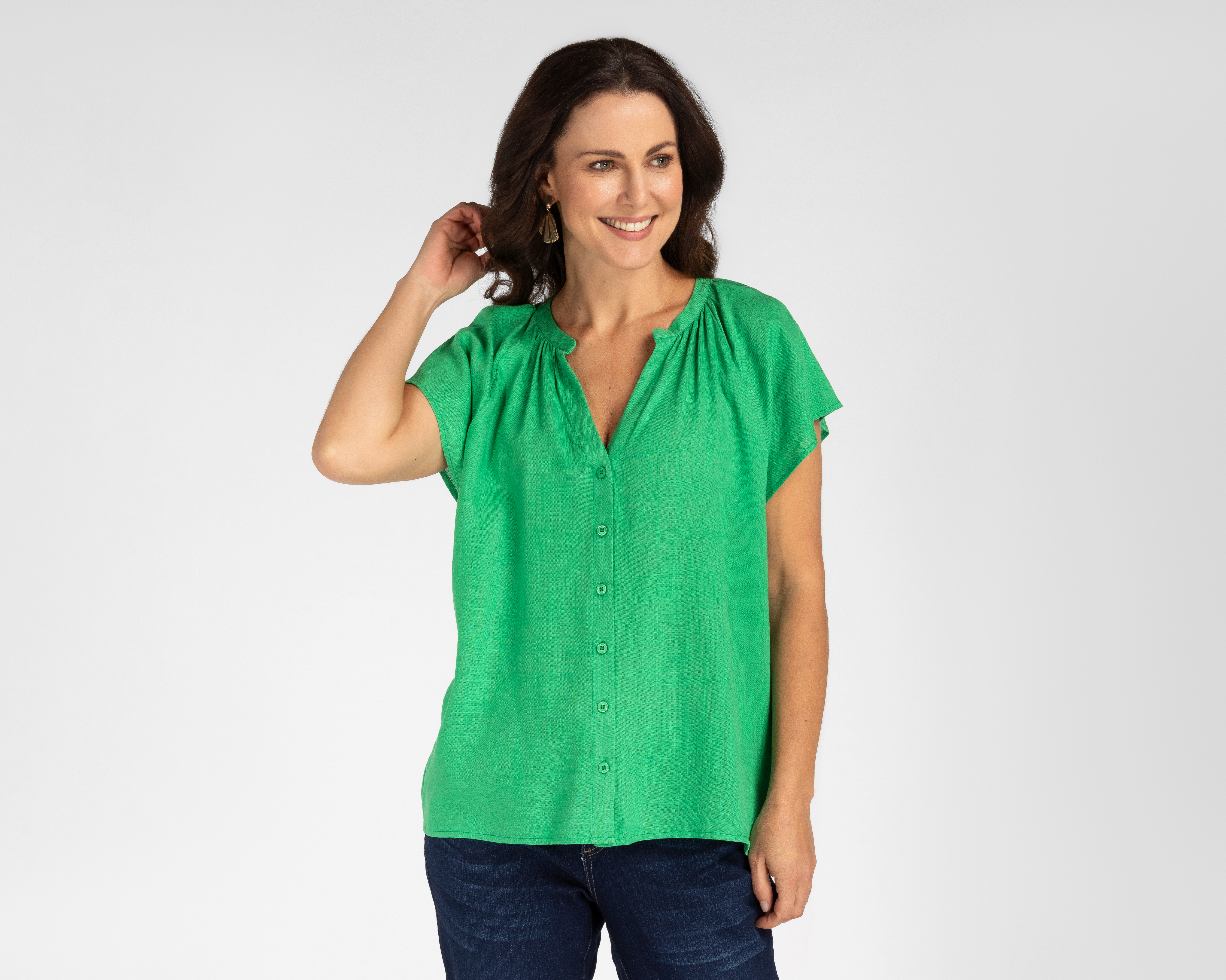 Foto 1 | Foto 1 | Blusa Lady Sun Manga Corta para Mujer