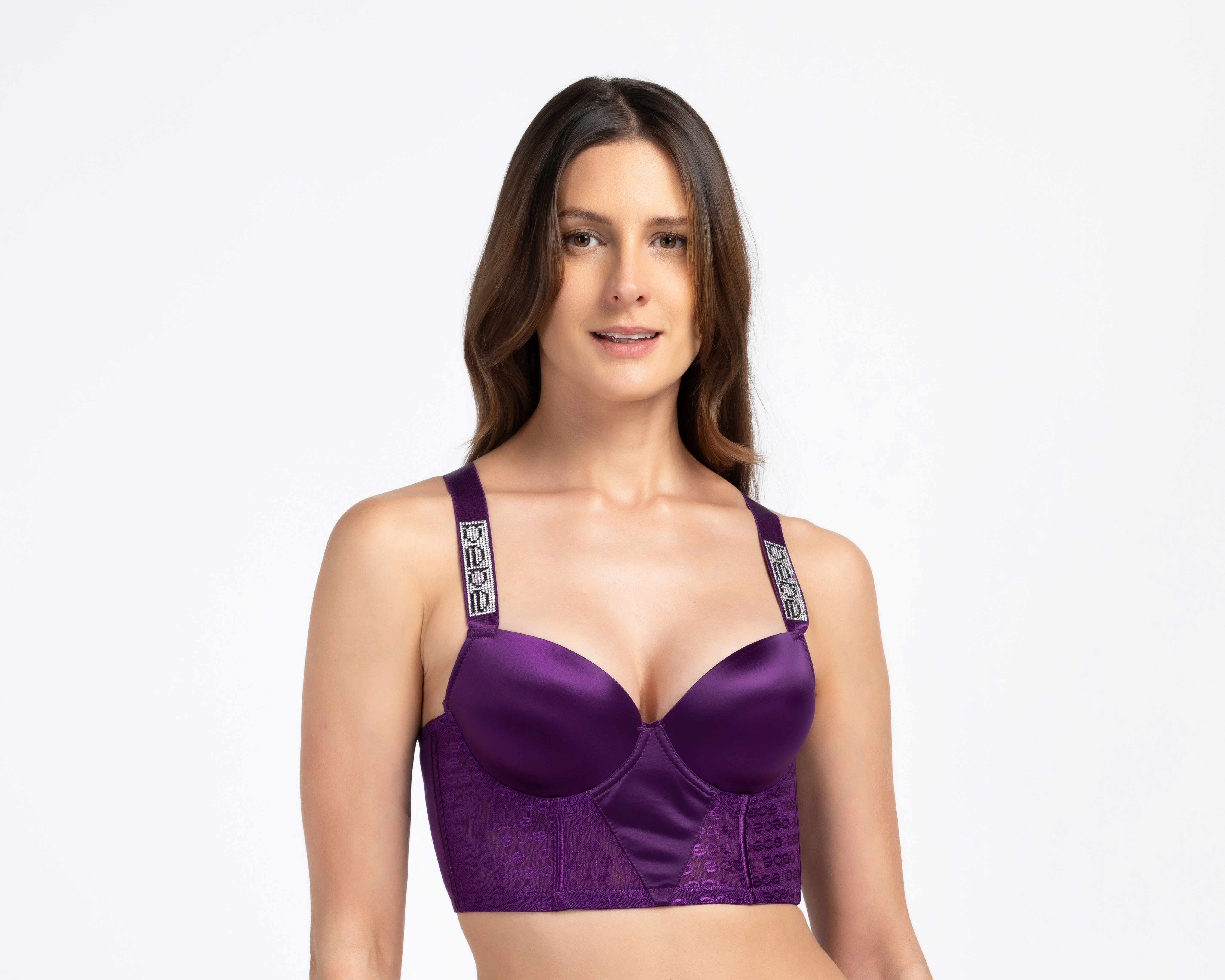 Foto 2 pulgar | Foto 1 | Brasier Copa Completa con Pedrería Bebe