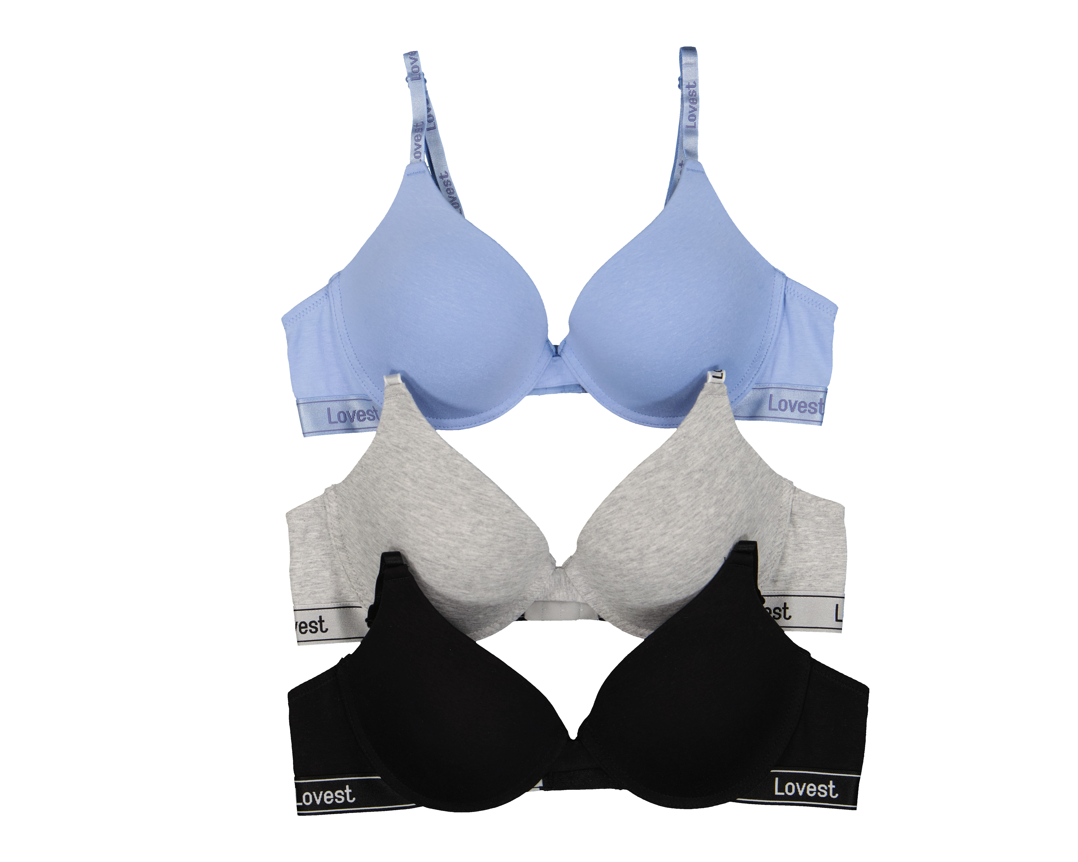 Foto 1 | Foto 1 | Brasier de Media Copa Lovest 3 Piezas