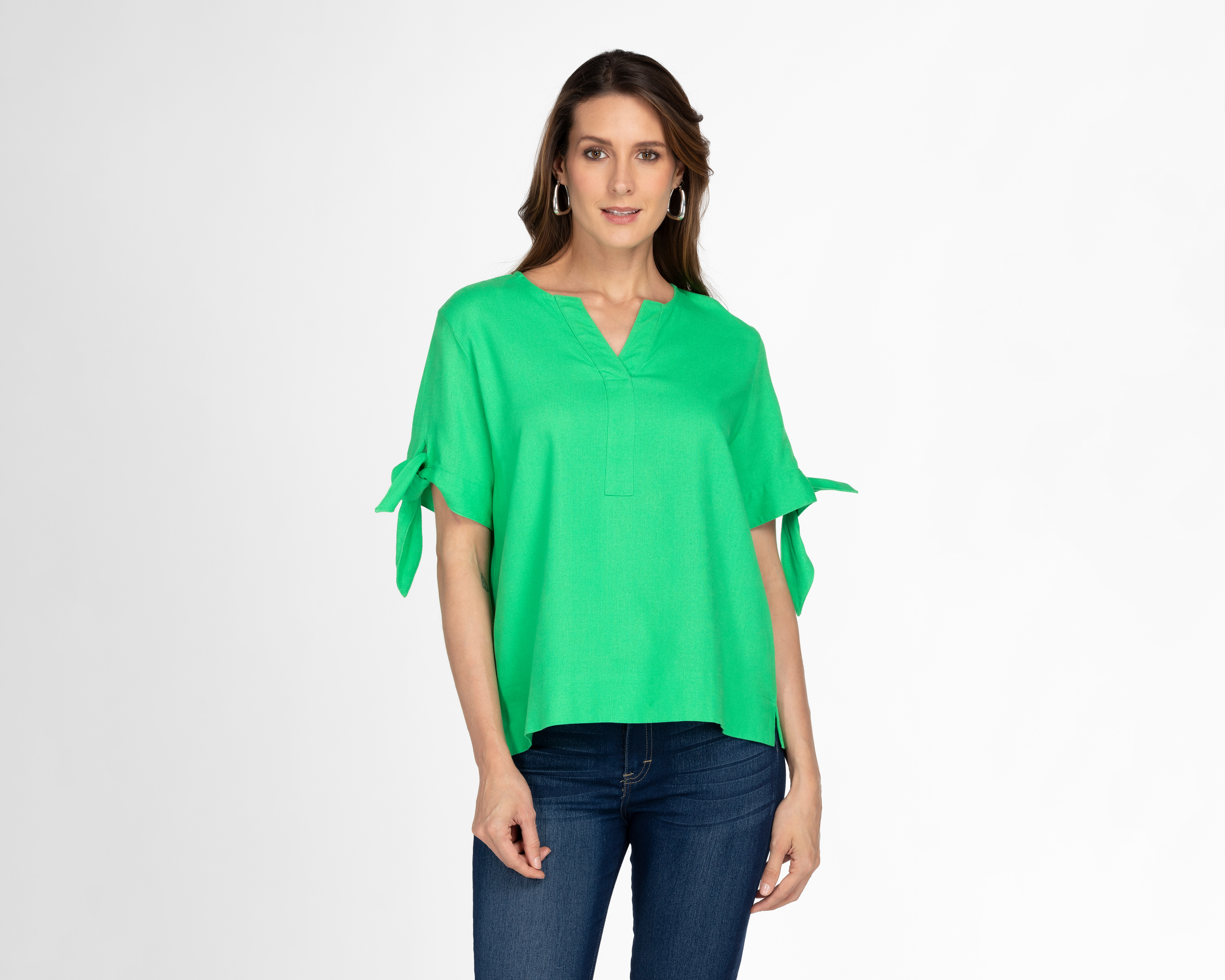 Blusa Cuello V Sahara para Mujer