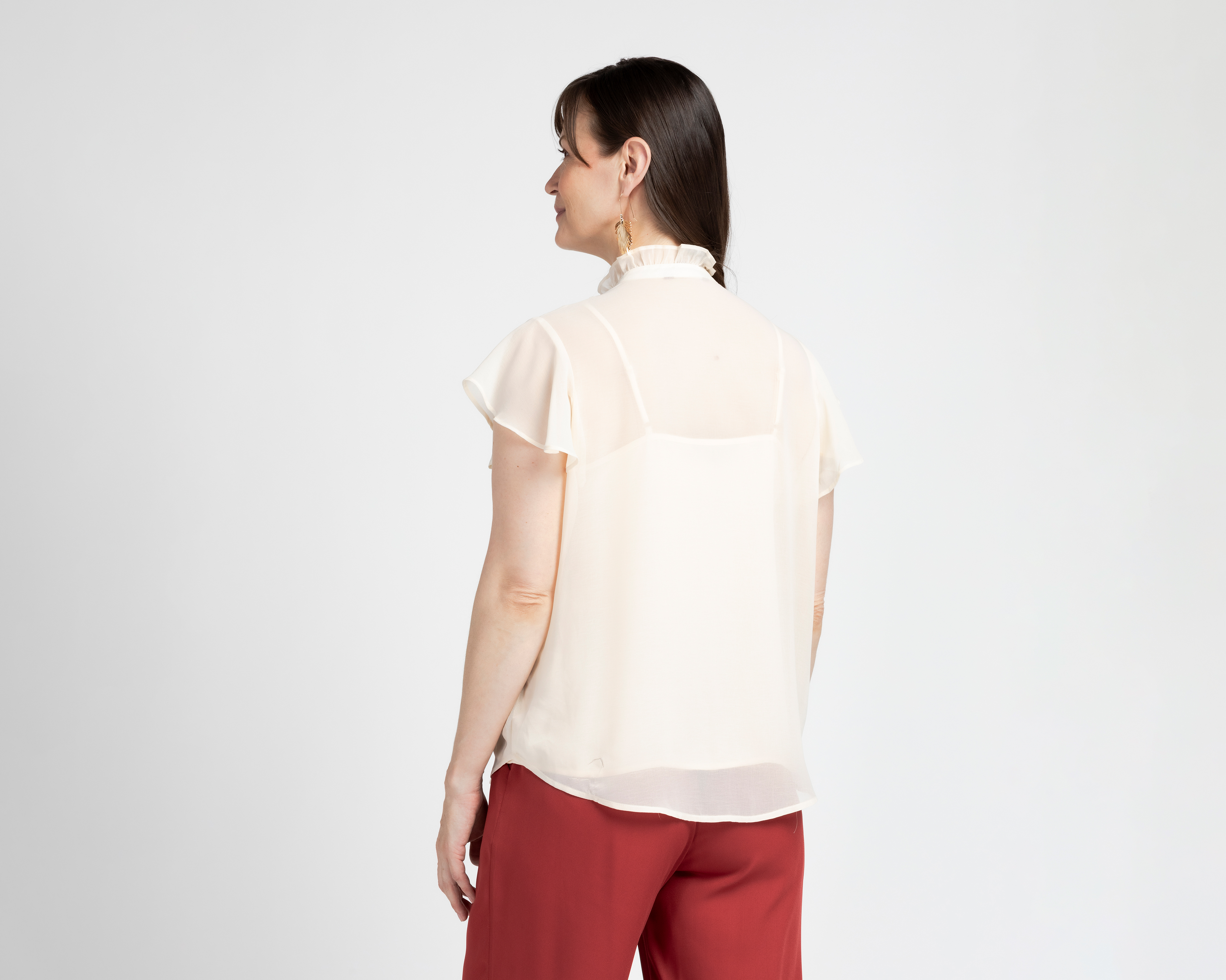 Foto 4 pulgar | Foto 3 | Blusa sin Mangas Sahara para Mujer