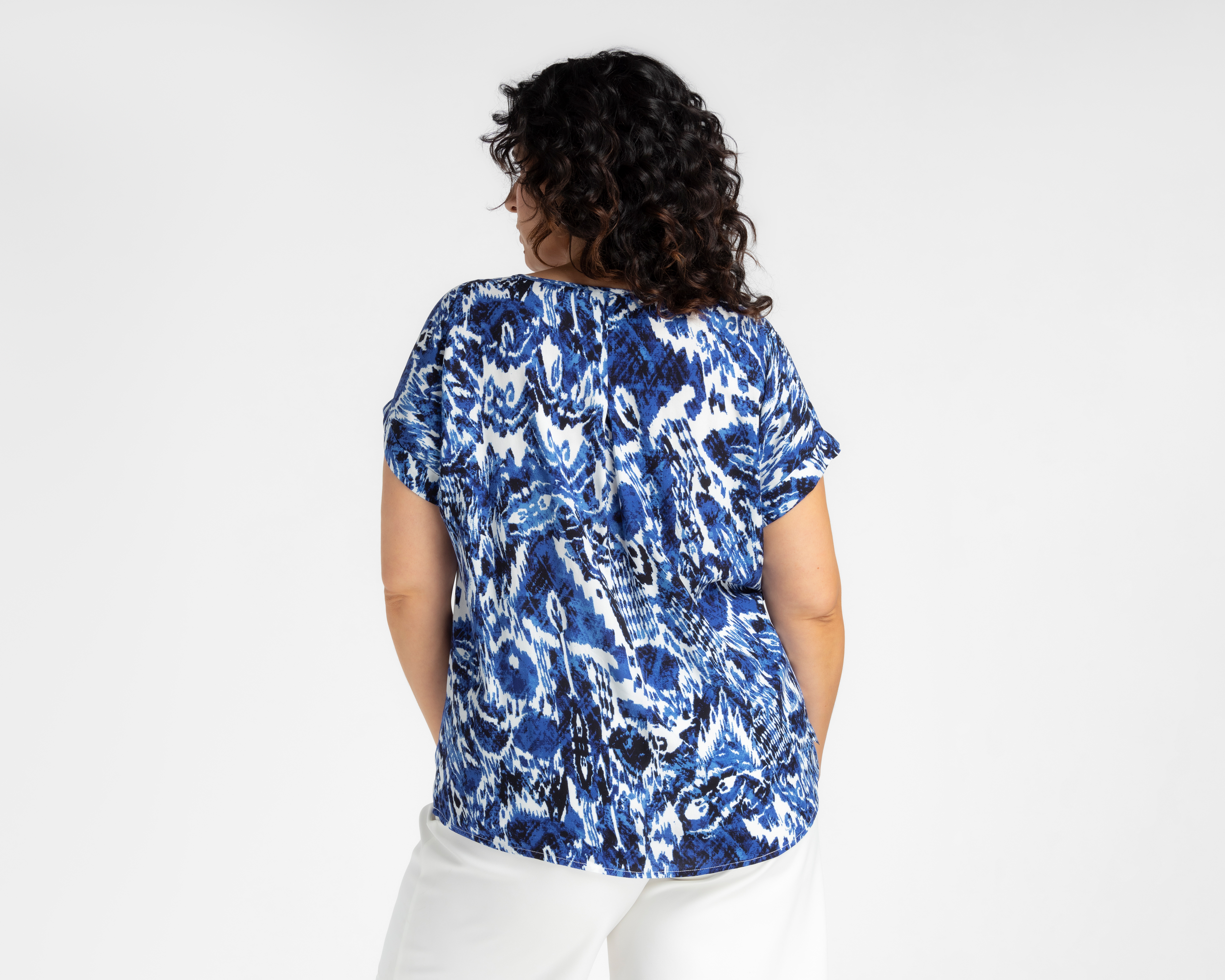 Foto 4 pulgar | Foto 3 | Blusa Lady Sun Manga Corta para Mujer