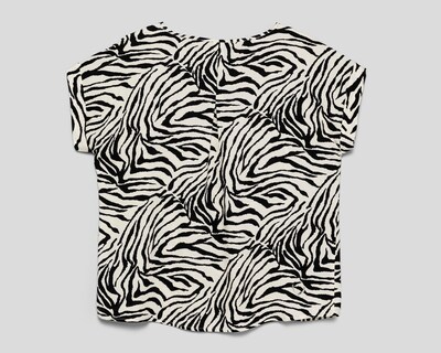 Foto 2 | Foto 2 | Crop Top Sahara con Print de Cebra para Mujer