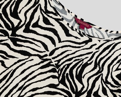 Foto 3 | Foto 3 | Crop Top Sahara con Print de Cebra para Mujer