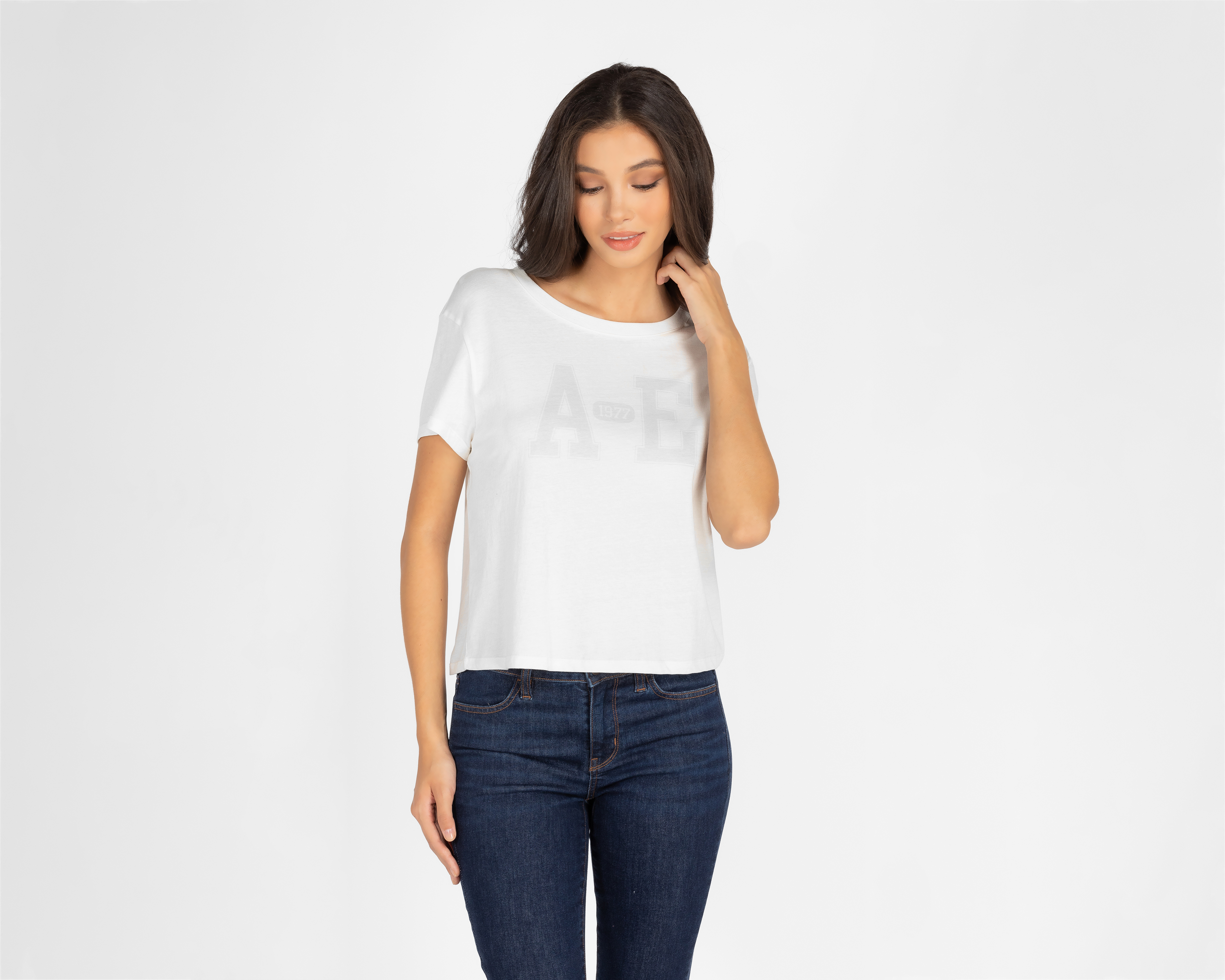 Playera American Eagle Estampada