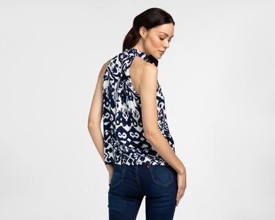 Foto 3 | Foto 3 | Blusa Jennifer Lopez Azul para Mujer
