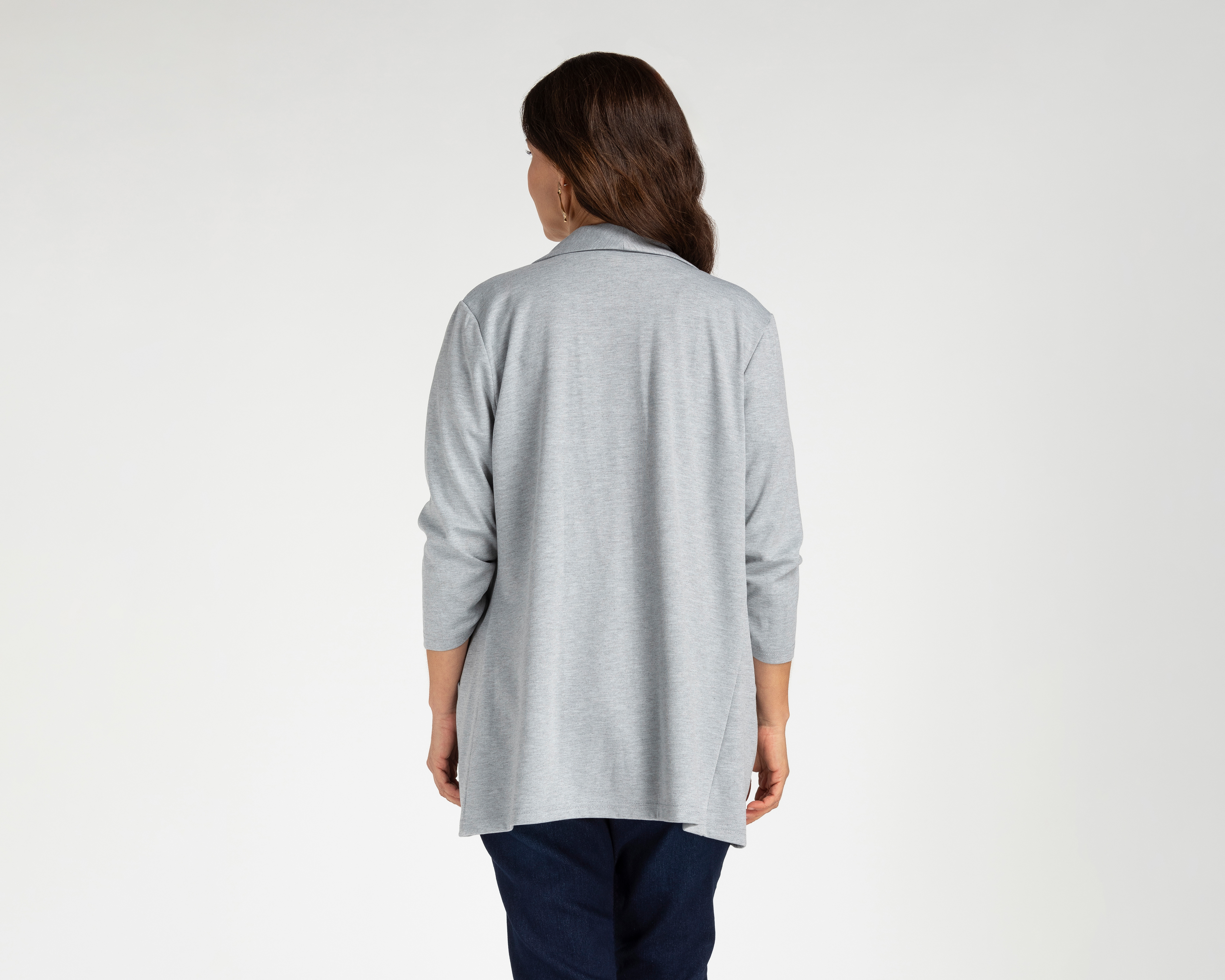 Foto 4 pulgar | Foto 3 | Saco Gris Lady Sun para Mujer