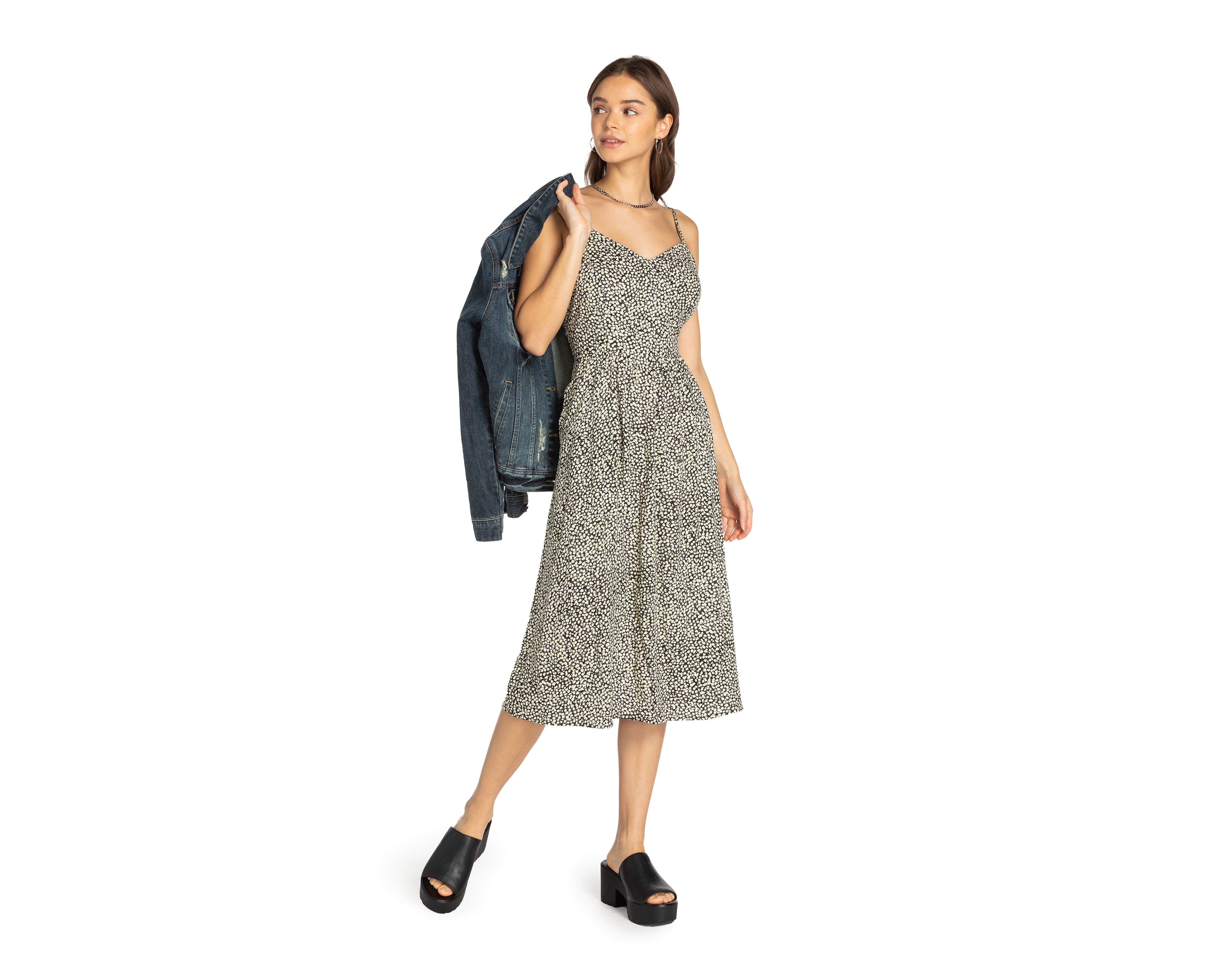 Vestido 18 Forever Casual Estampado Floral con Tirantes