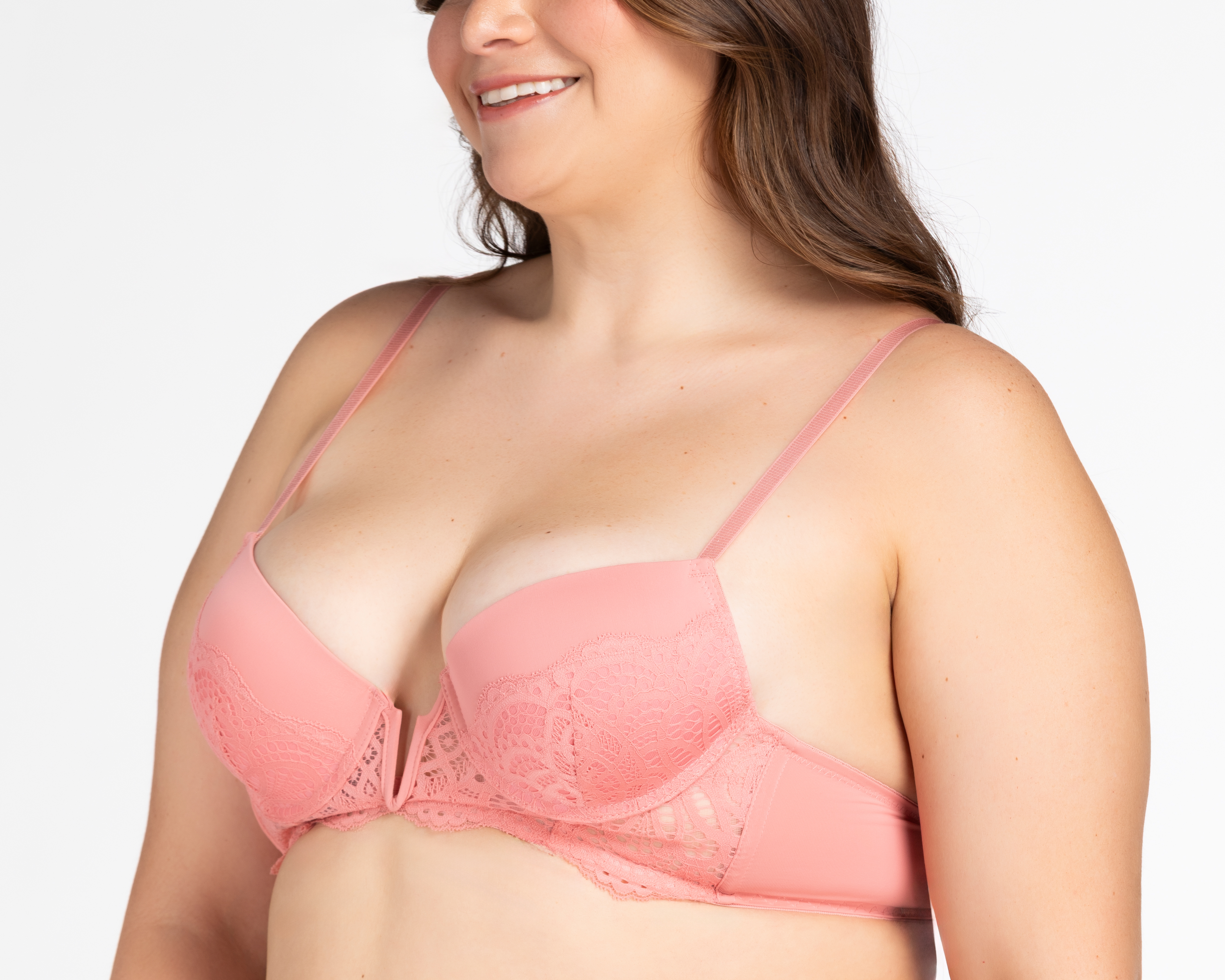 Foto 4 | Foto 4 | Brasier con Encaje Eva tu Estilo Íntimo Copa Completa 2 Piezas