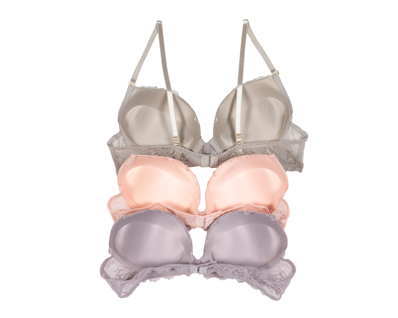 Foto 2 | Foto 2 | Brasier de Encaje Eva tu Estilo Íntimo Copa Completa 3 Piezas
