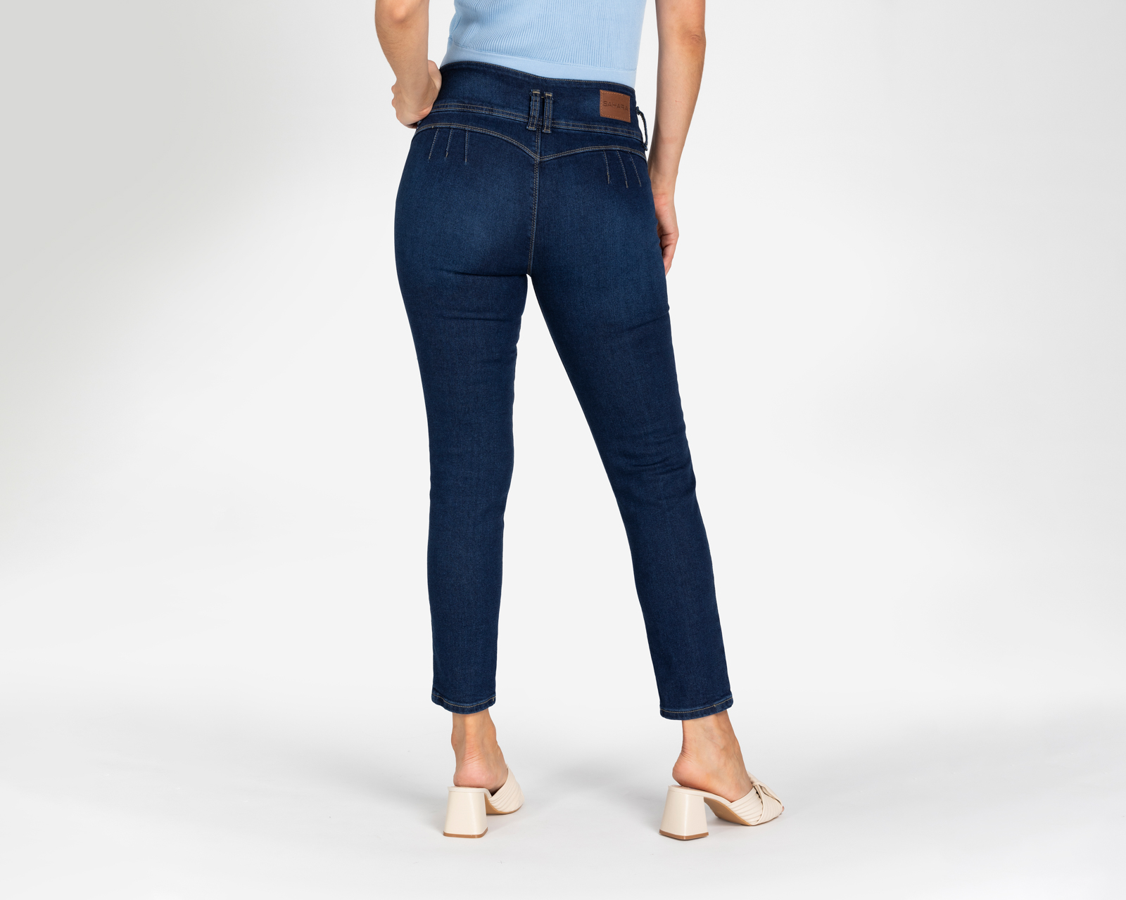 Foto 4 pulgar | Foto 3 | Jeans Skinny Sahara para Mujer