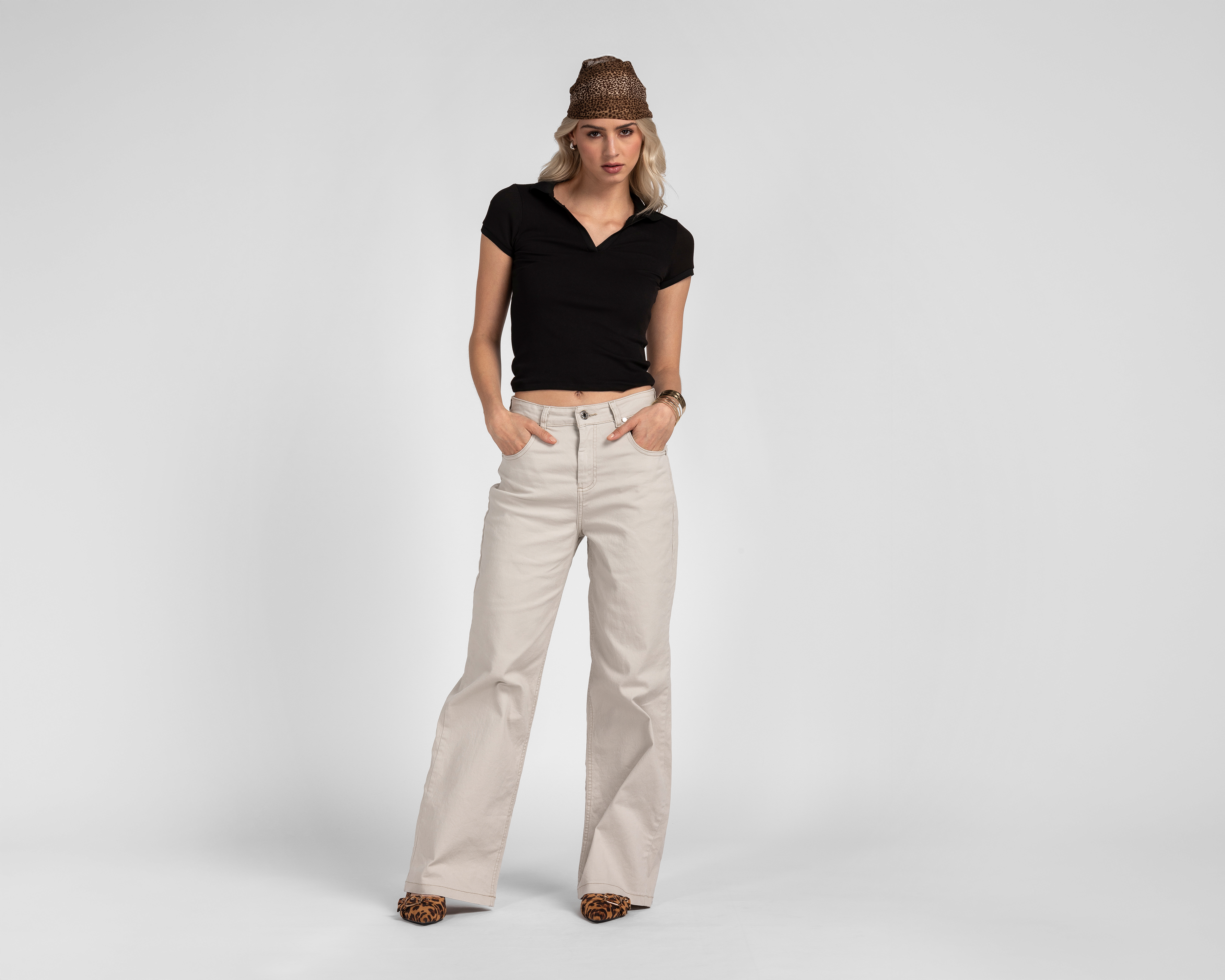 Foto 2 | Foto 2 | Jeans Wide Leg Refill para Mujer