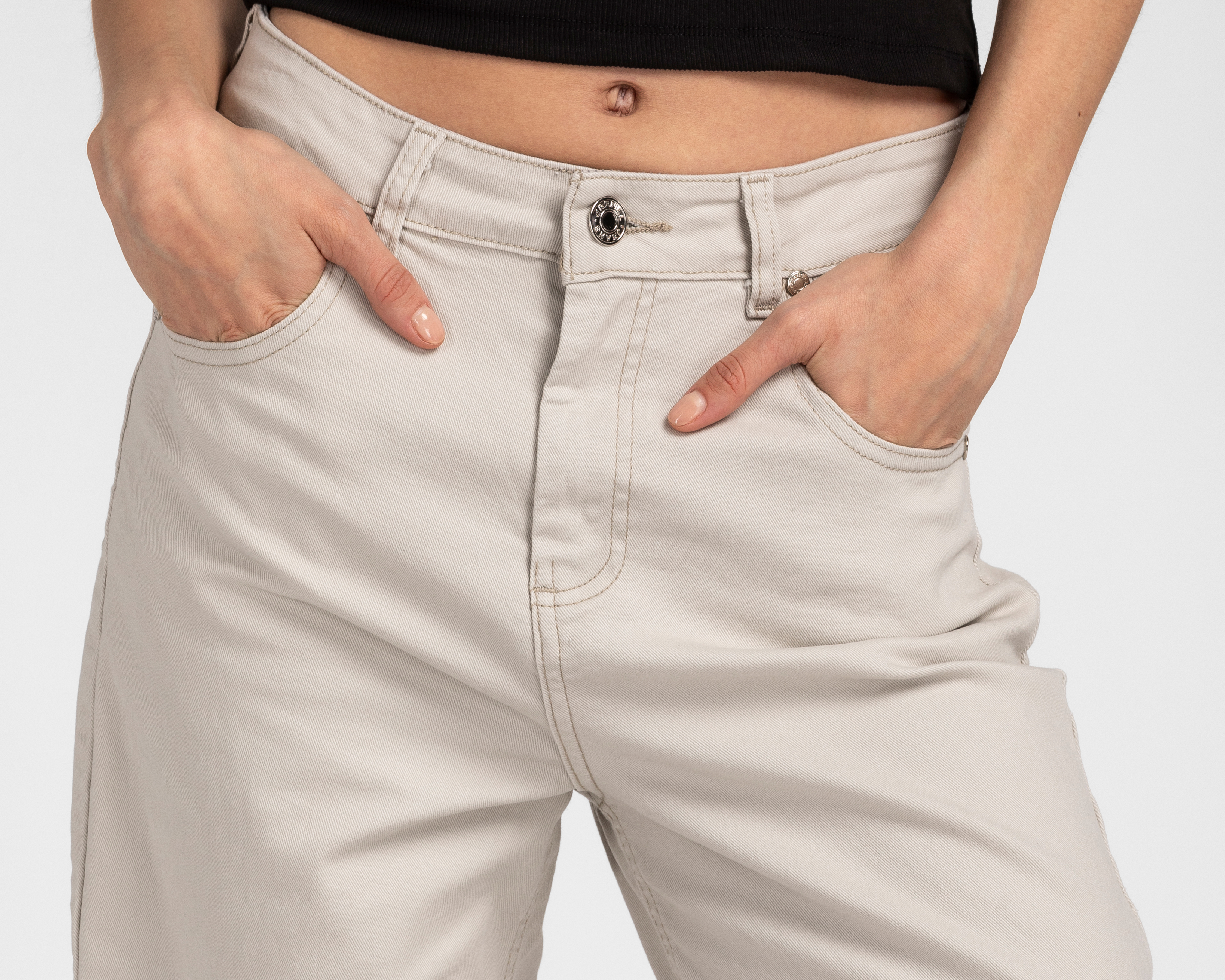 Foto 5 pulgar | Foto 4 | Jeans Wide Leg Refill para Mujer