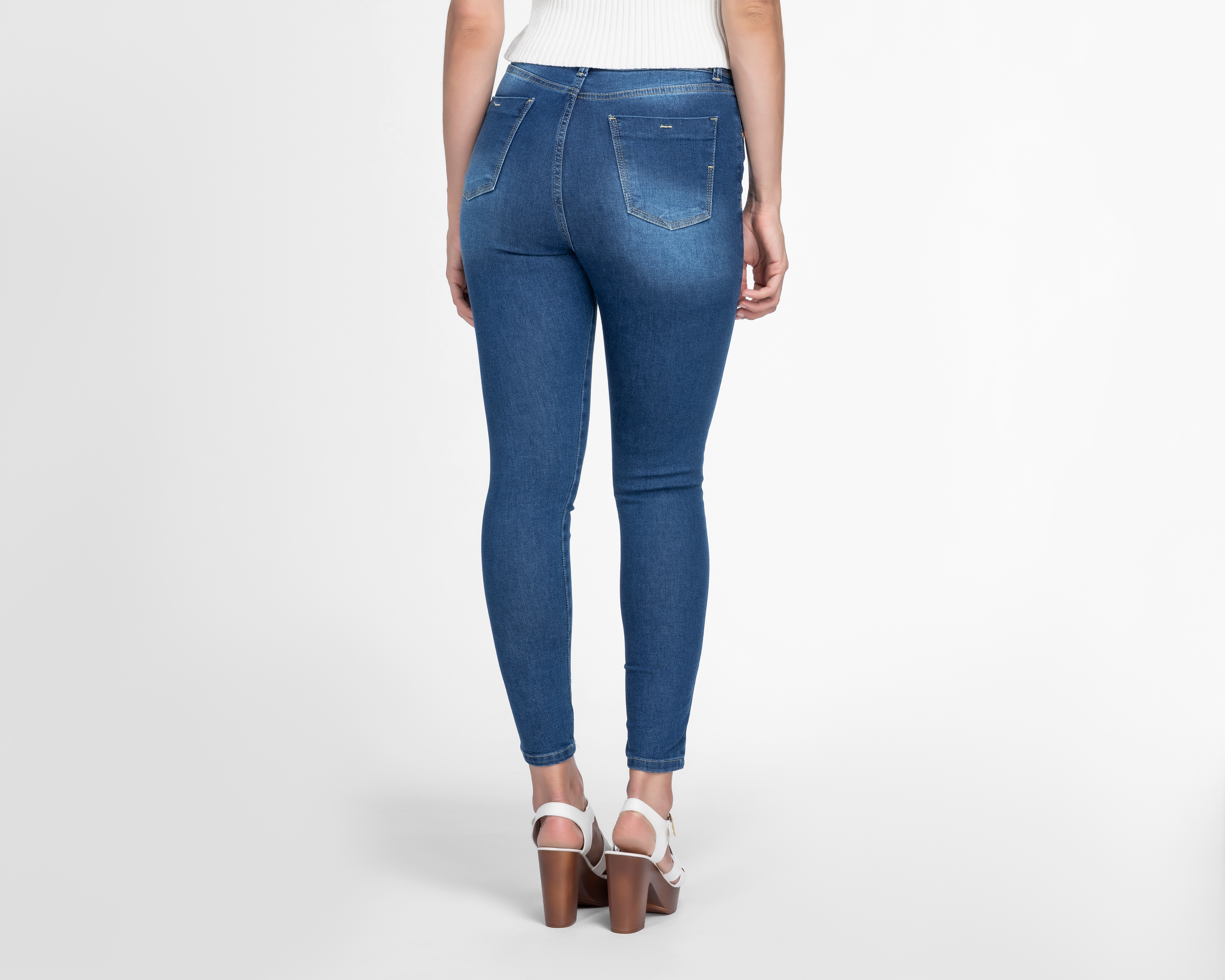 Foto 5 pulgar | Foto 4 | Jeans Skinny Jennifer Lopez para Mujer