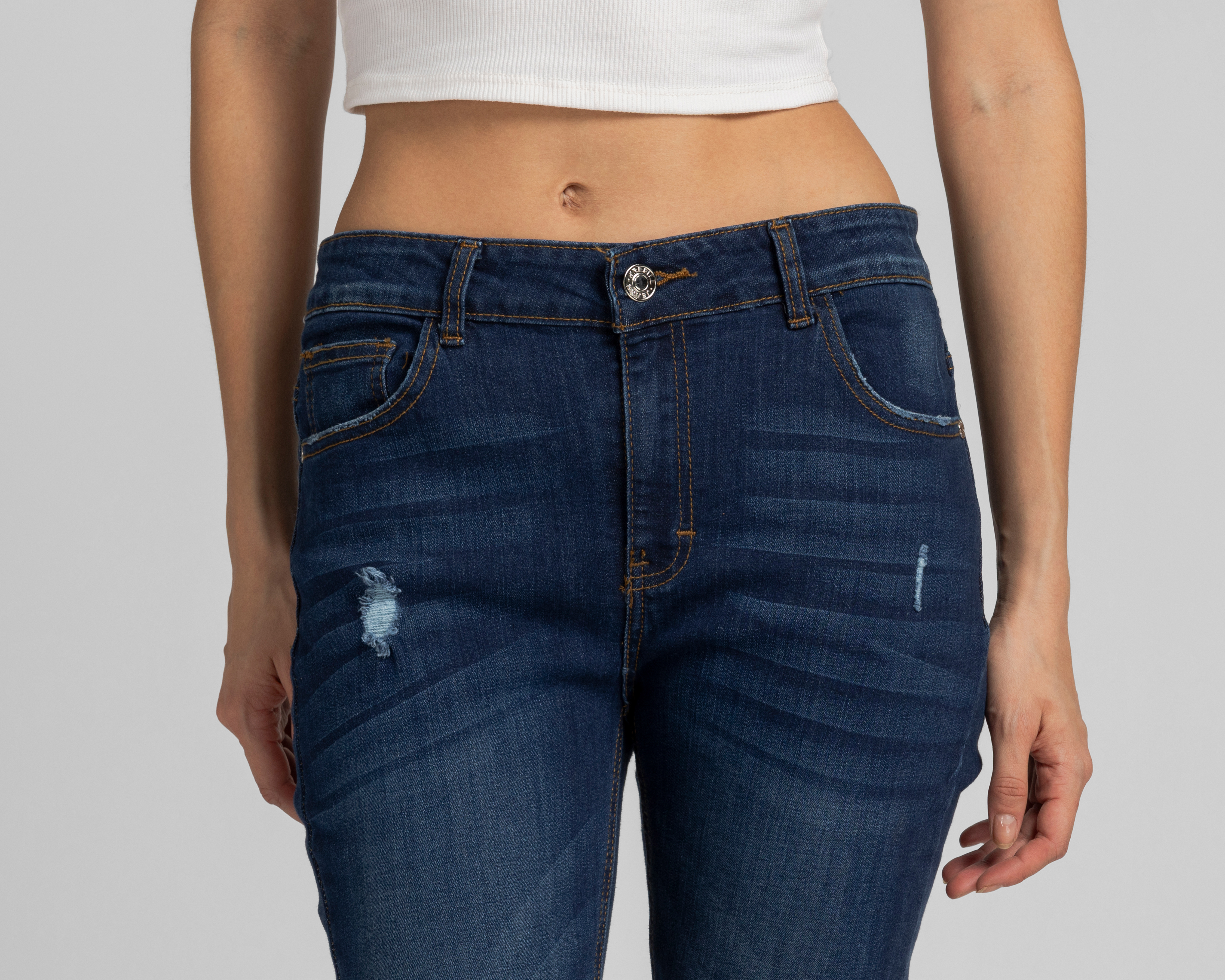 Foto 5 pulgar | Foto 4 | Jeans Slim Refill para Mujer