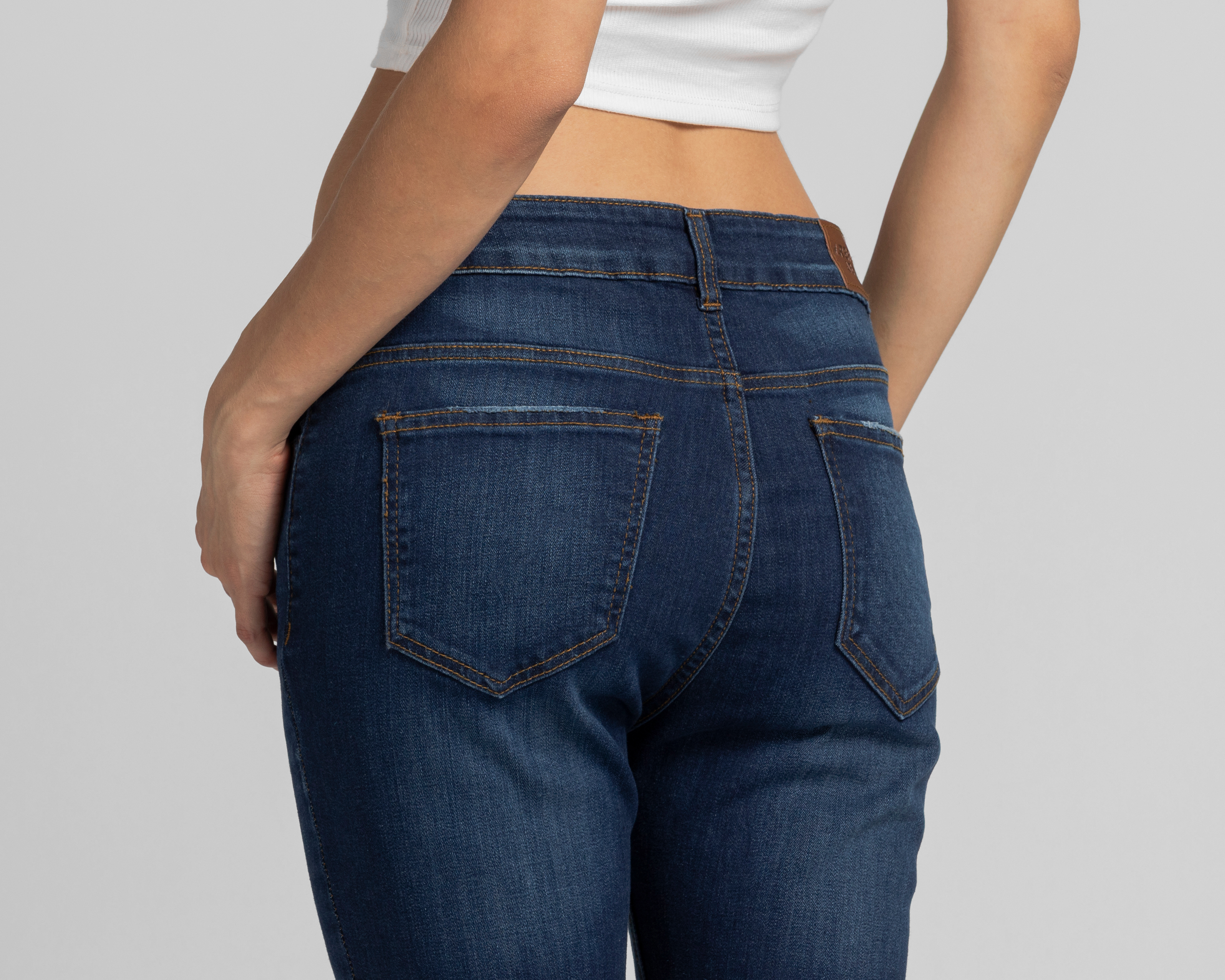 Foto 6 pulgar | Foto 5 | Jeans Slim Refill para Mujer