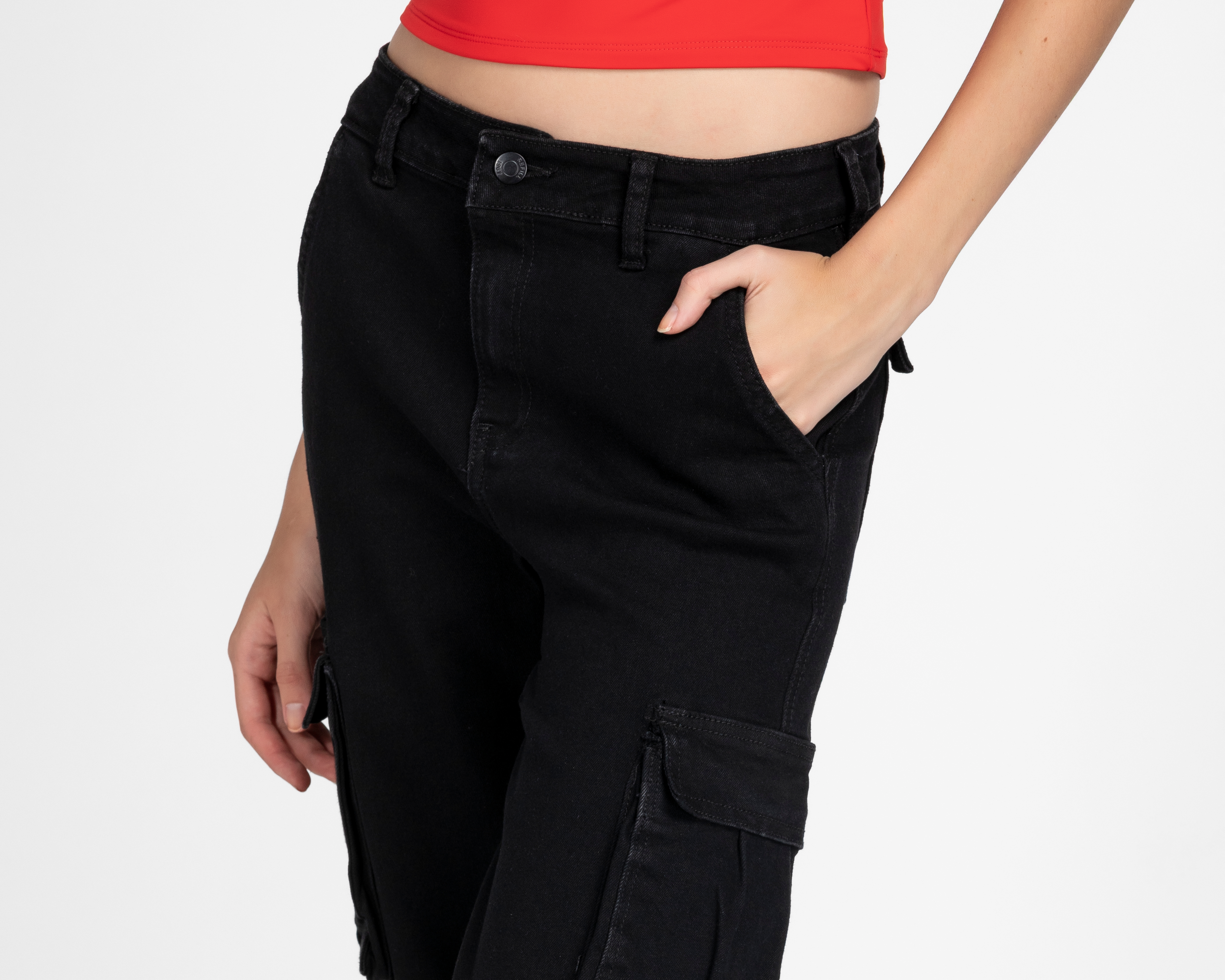 Foto 4 | Foto 4 | Jeans Wide Leg Refill para Mujer
