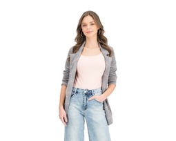 Playera 18 Forever Manga 3/4 Escote Cuadrado