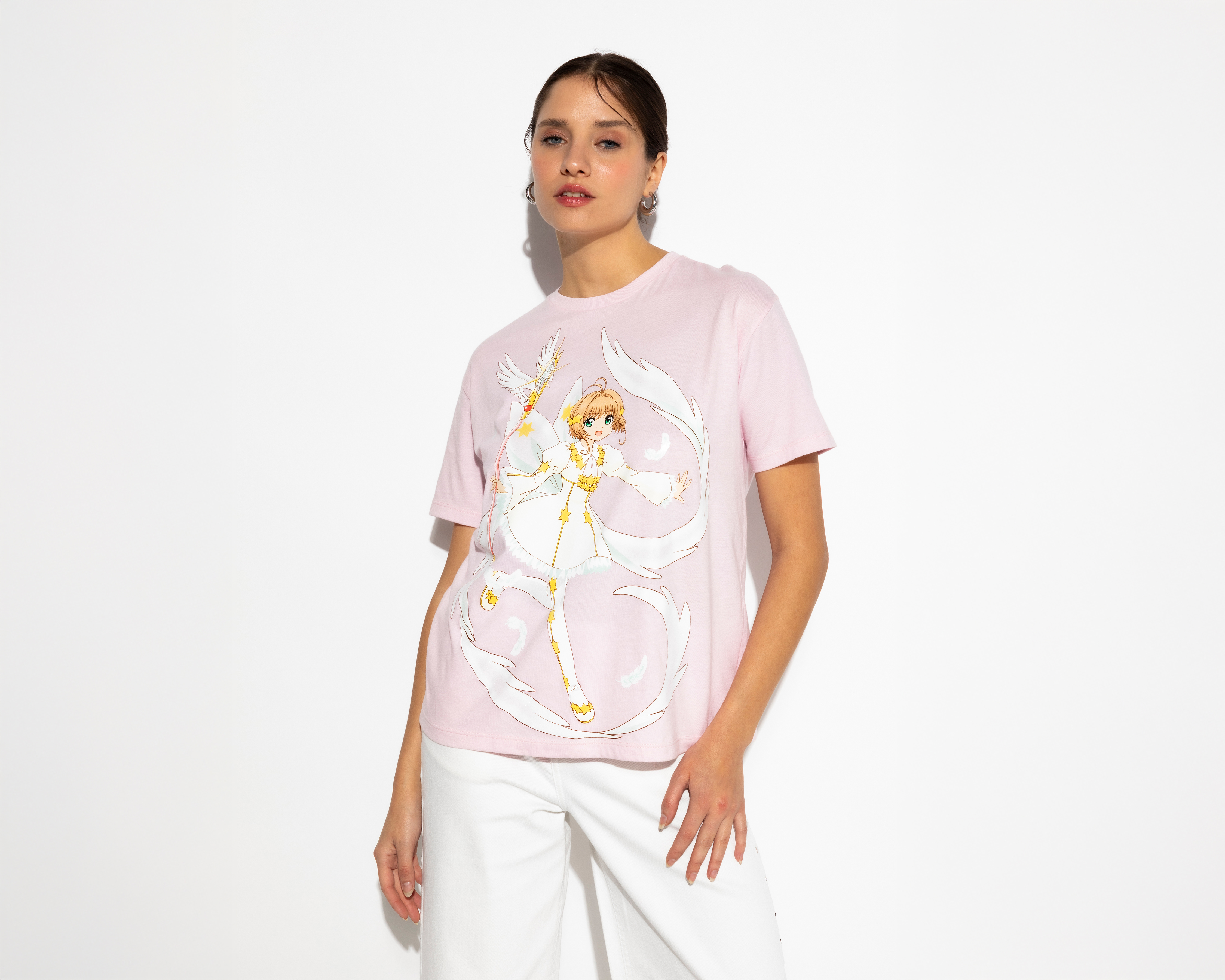 Foto 3 pulgar | Foto 2 | Playera Manga Corta Sakura para Mujer