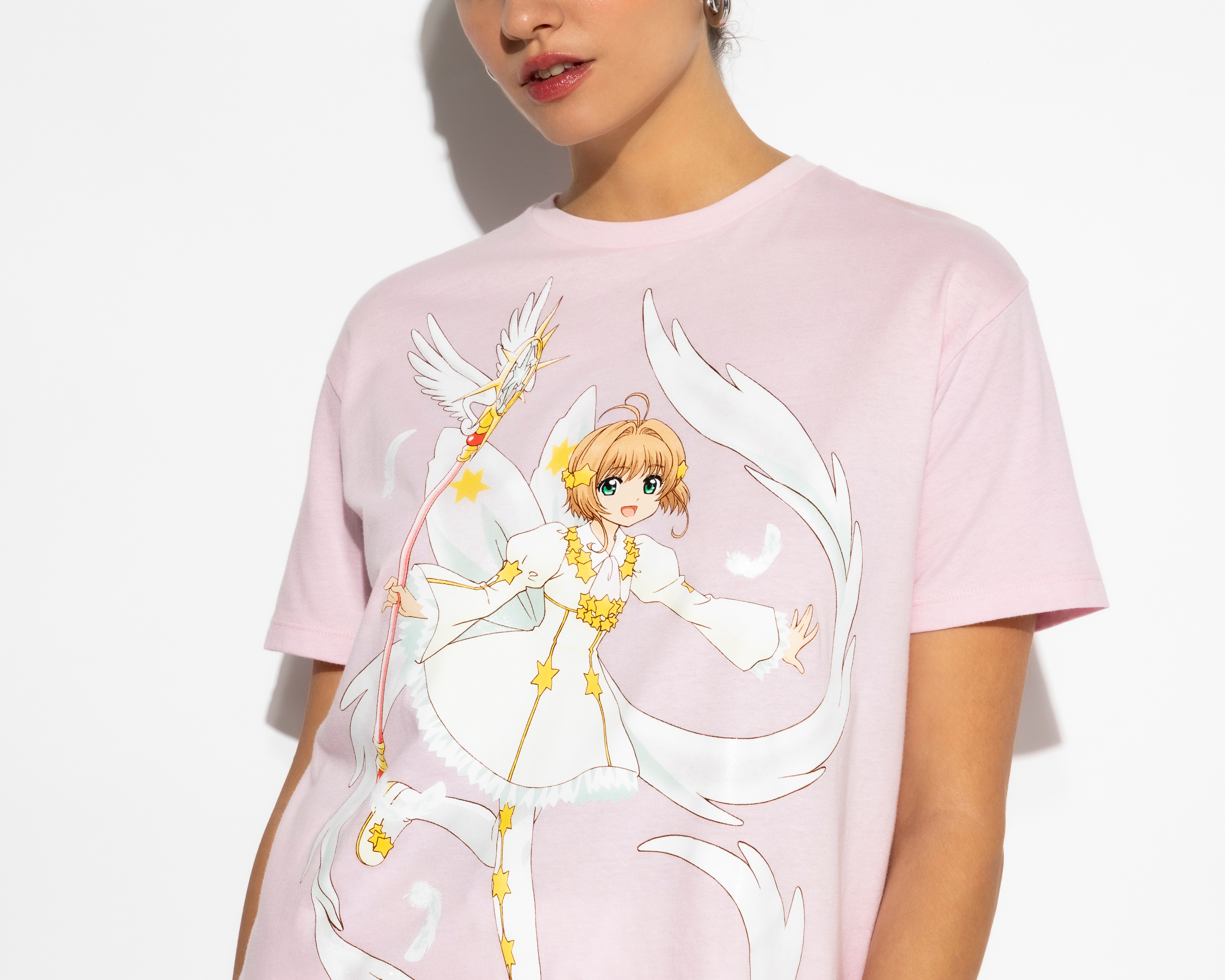 Foto 5 pulgar | Foto 4 | Playera Manga Corta Sakura para Mujer