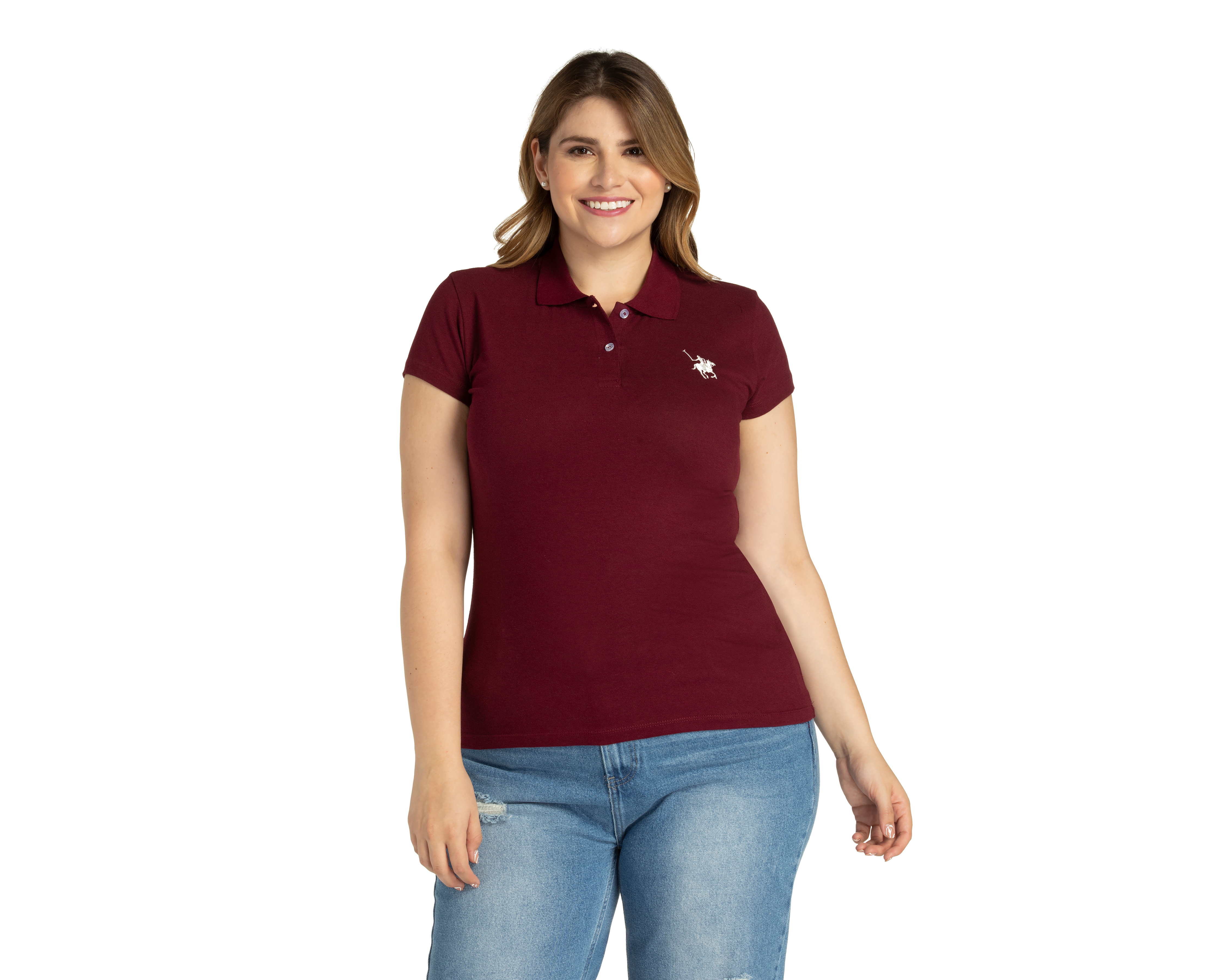 Foto 1 | Foto 1 | Playera Polo York Team Polo Club Manga Corta Cuello Americano