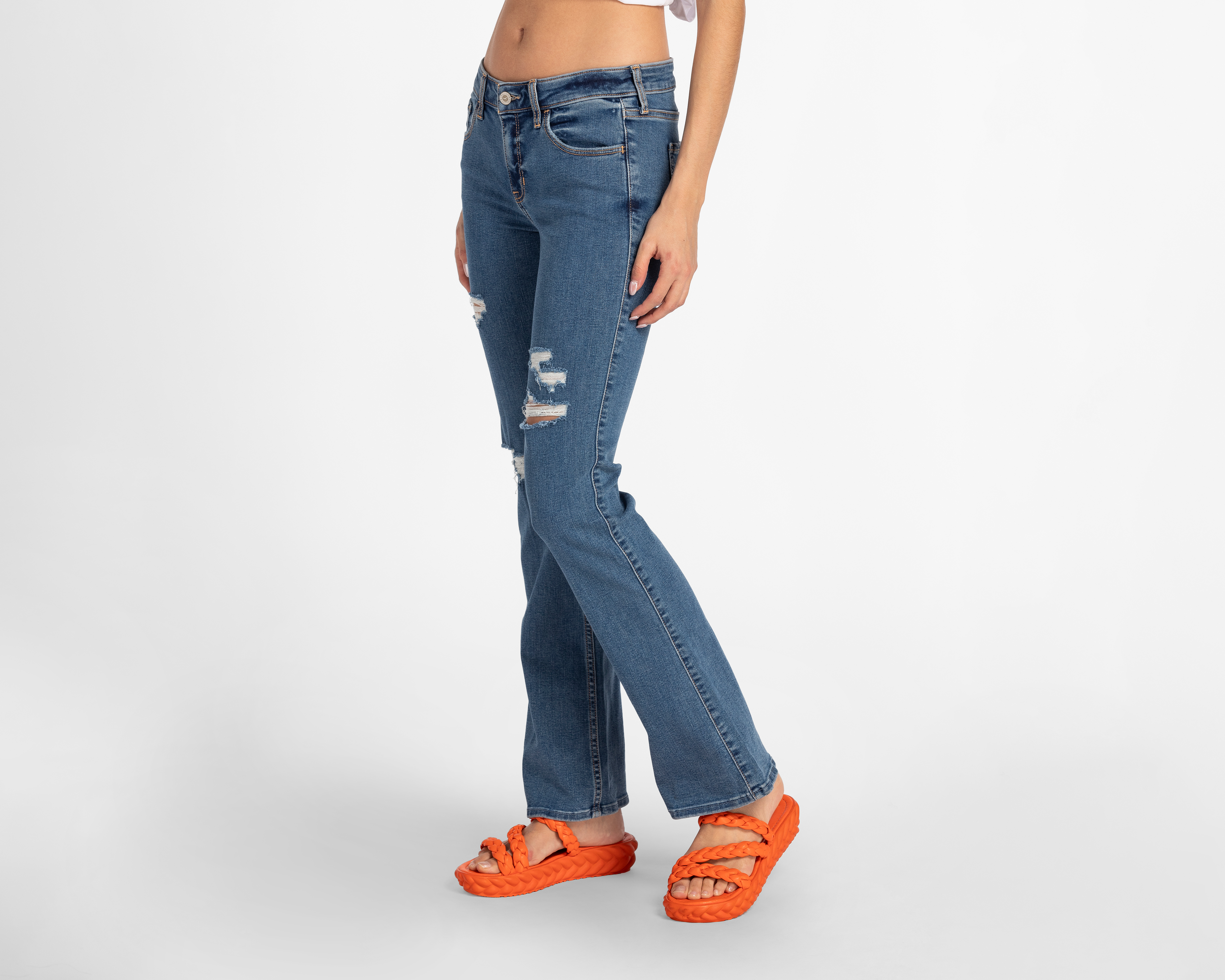 Foto 2 pulgar | Foto 1 | Jeans Skinny Hollister para Mujer