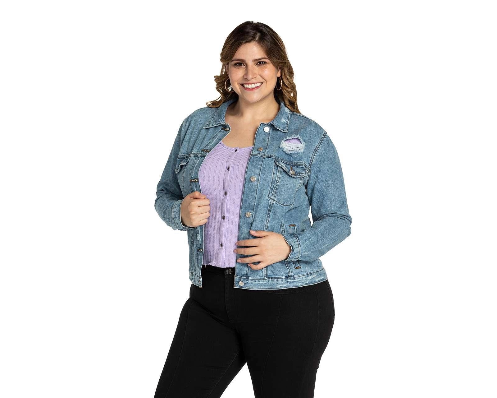 Foto 3 pulgar | Foto 2 | Chamarra Refill Trucker de Mezclilla