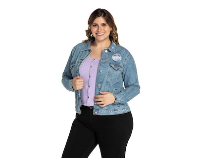 Foto 2 | Foto 2 | Chamarra Refill Trucker de Mezclilla