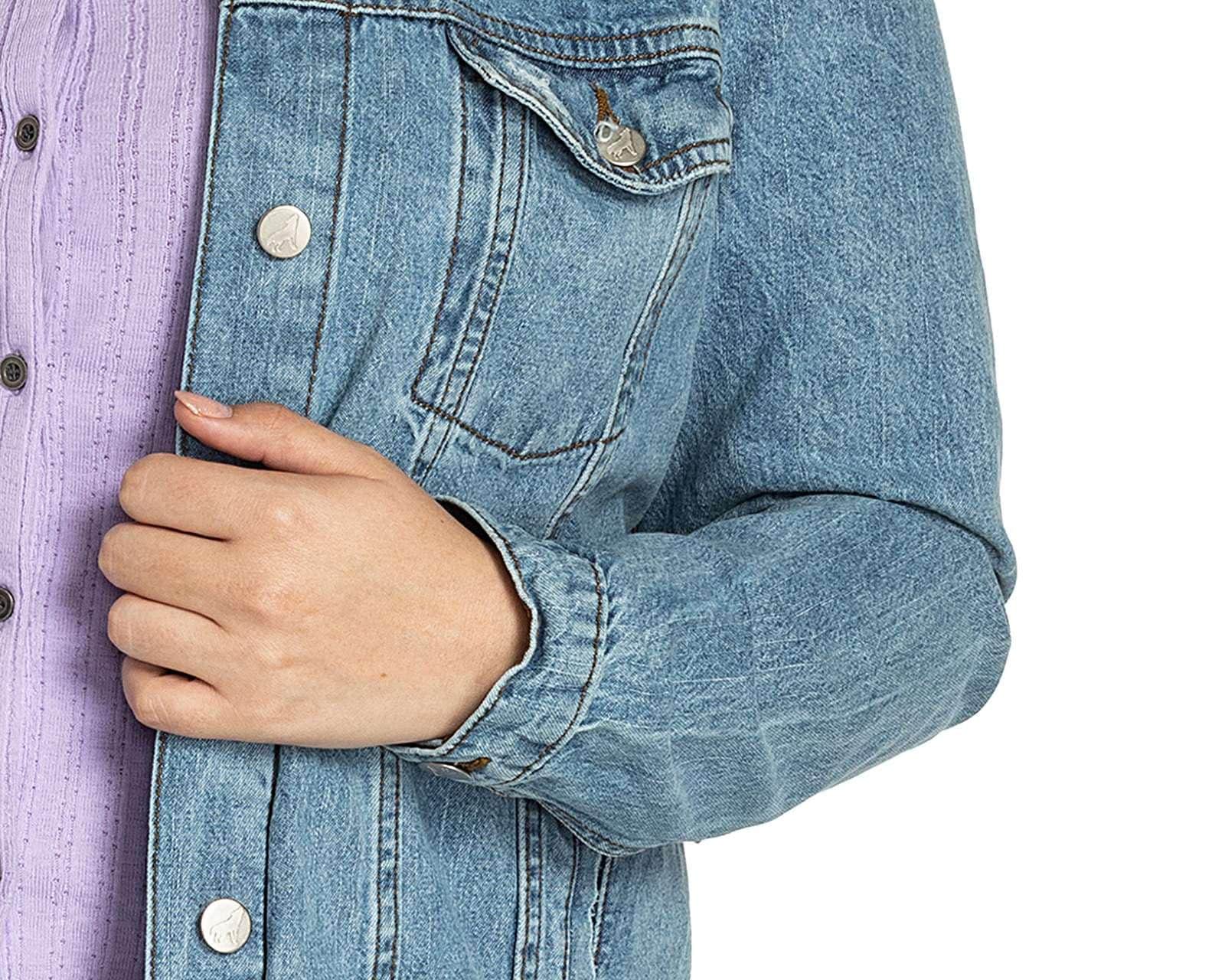 Foto 4 | Foto 4 | Chamarra Refill Trucker de Mezclilla