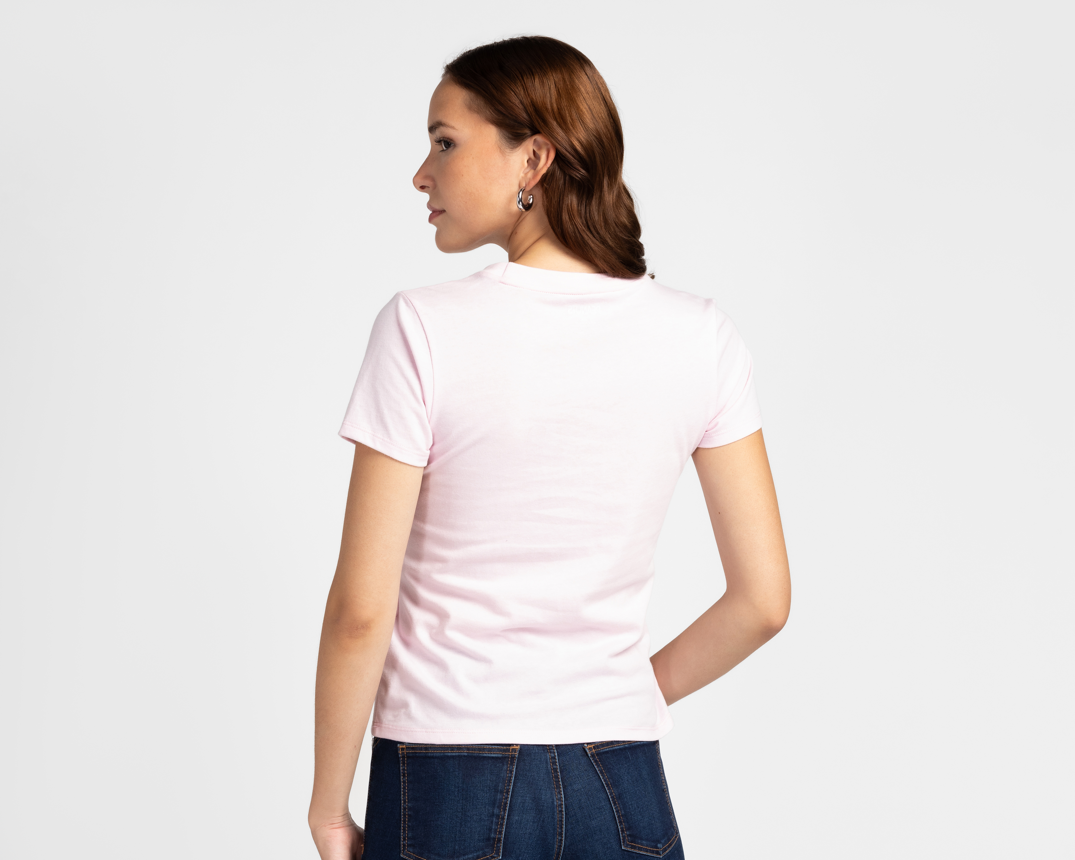 Foto 3 pulgar | Foto 2 | Playera Peanuts Manga Corta para Mujer