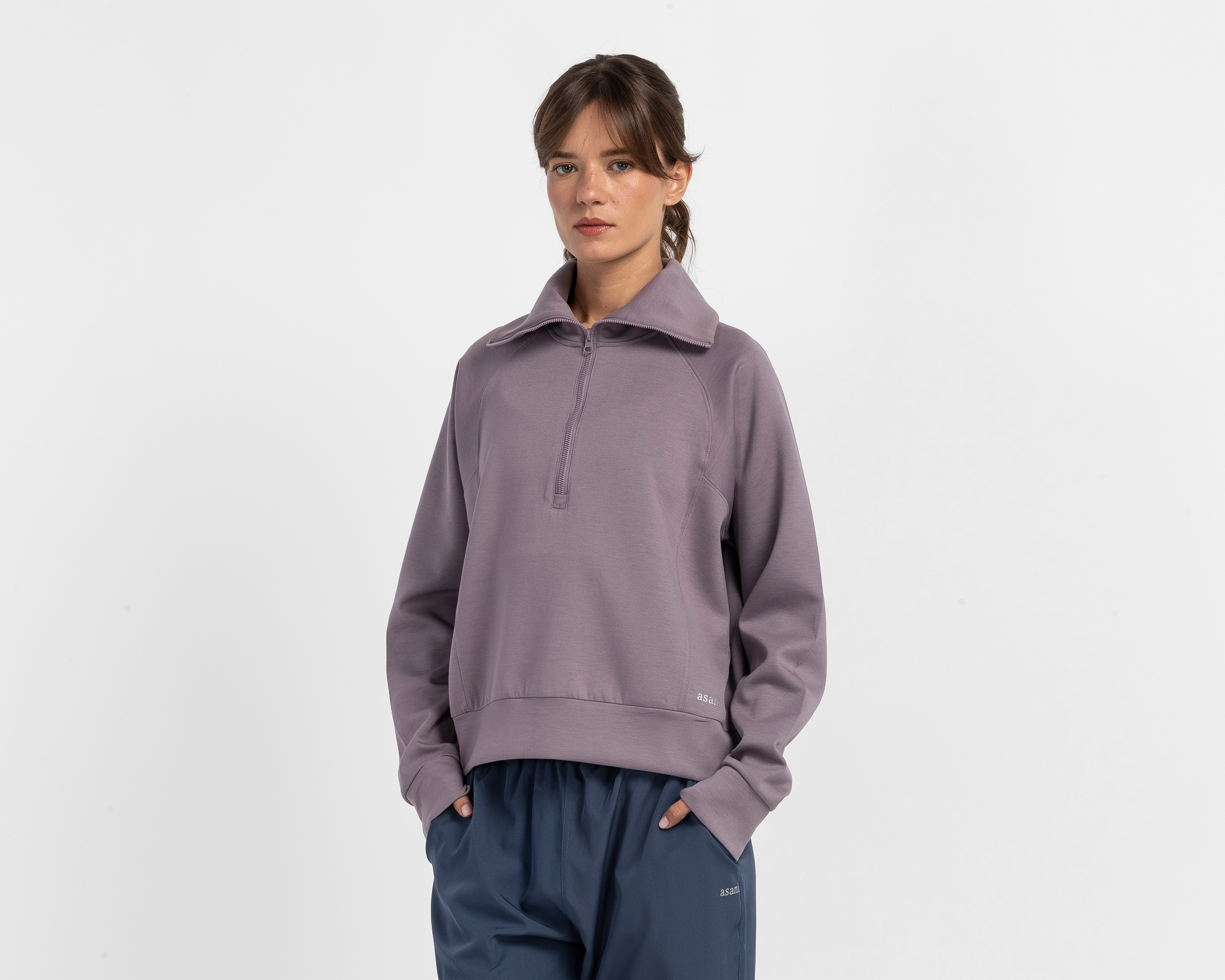 Foto 2 pulgar | Foto 1 | Sudadera Lavanda Asani para Mujer