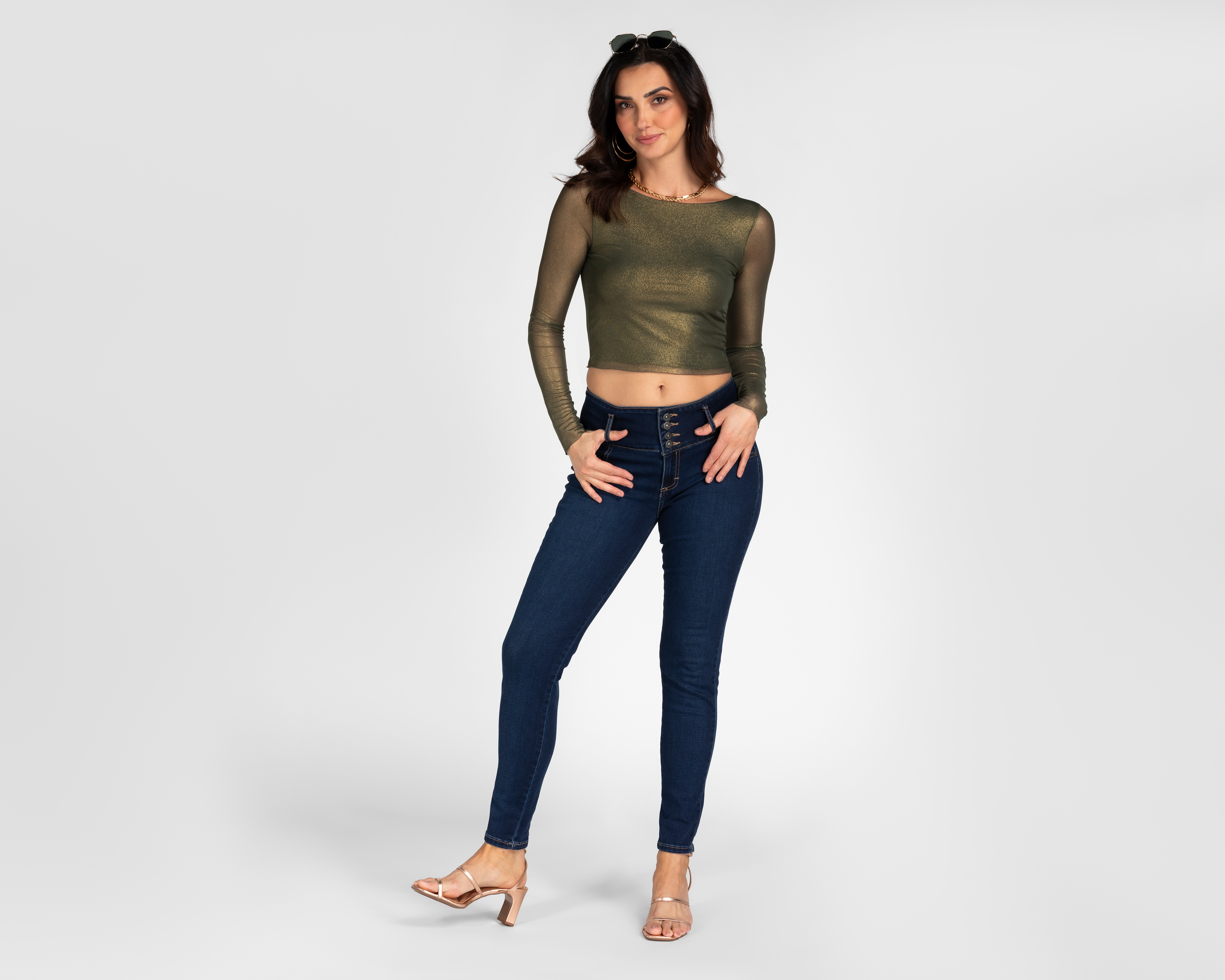 Foto 2 | Foto 2 | Jeans Skinny Lee para Mujer