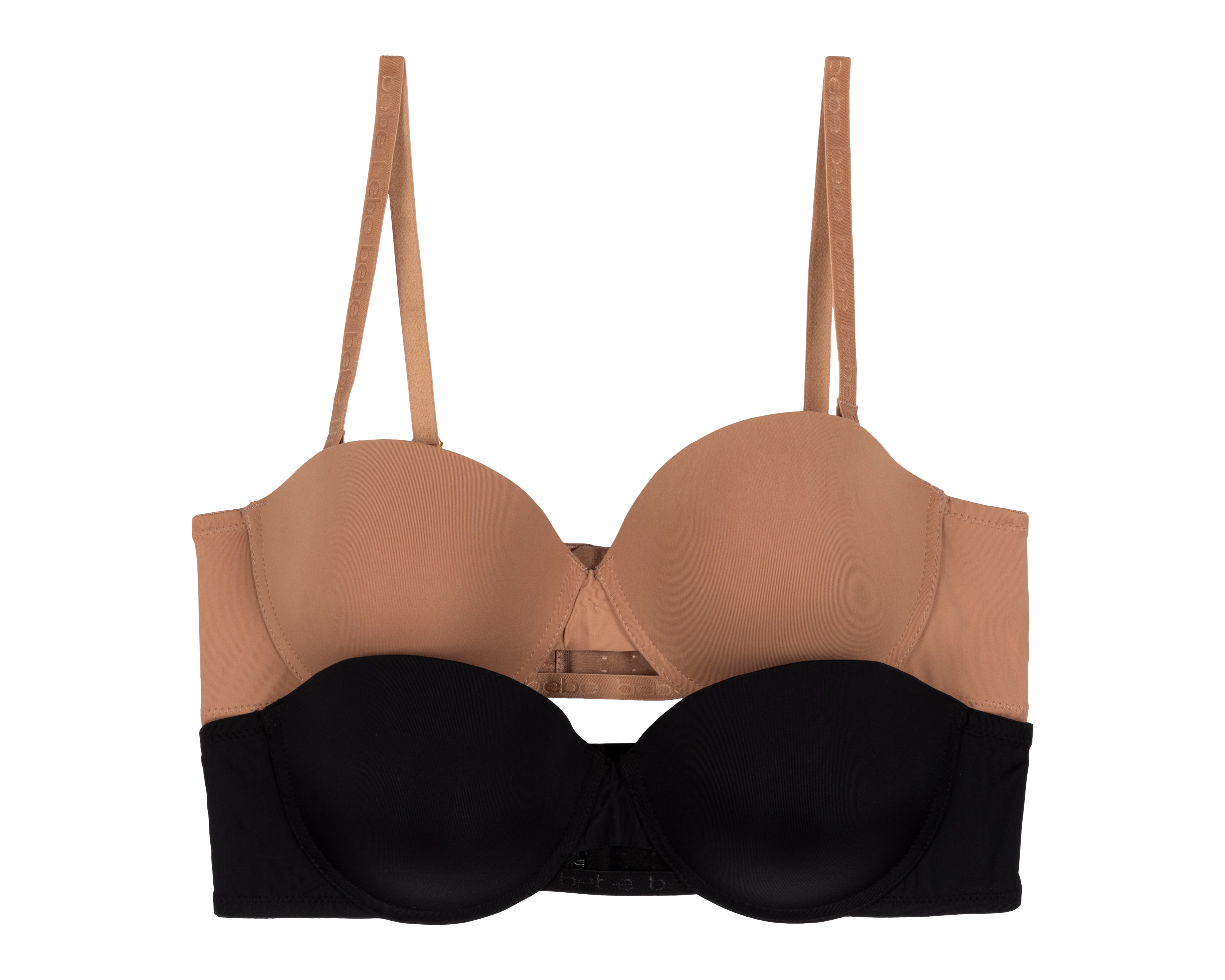 Brasier Media Copa Strapless Bebe 2 Pack