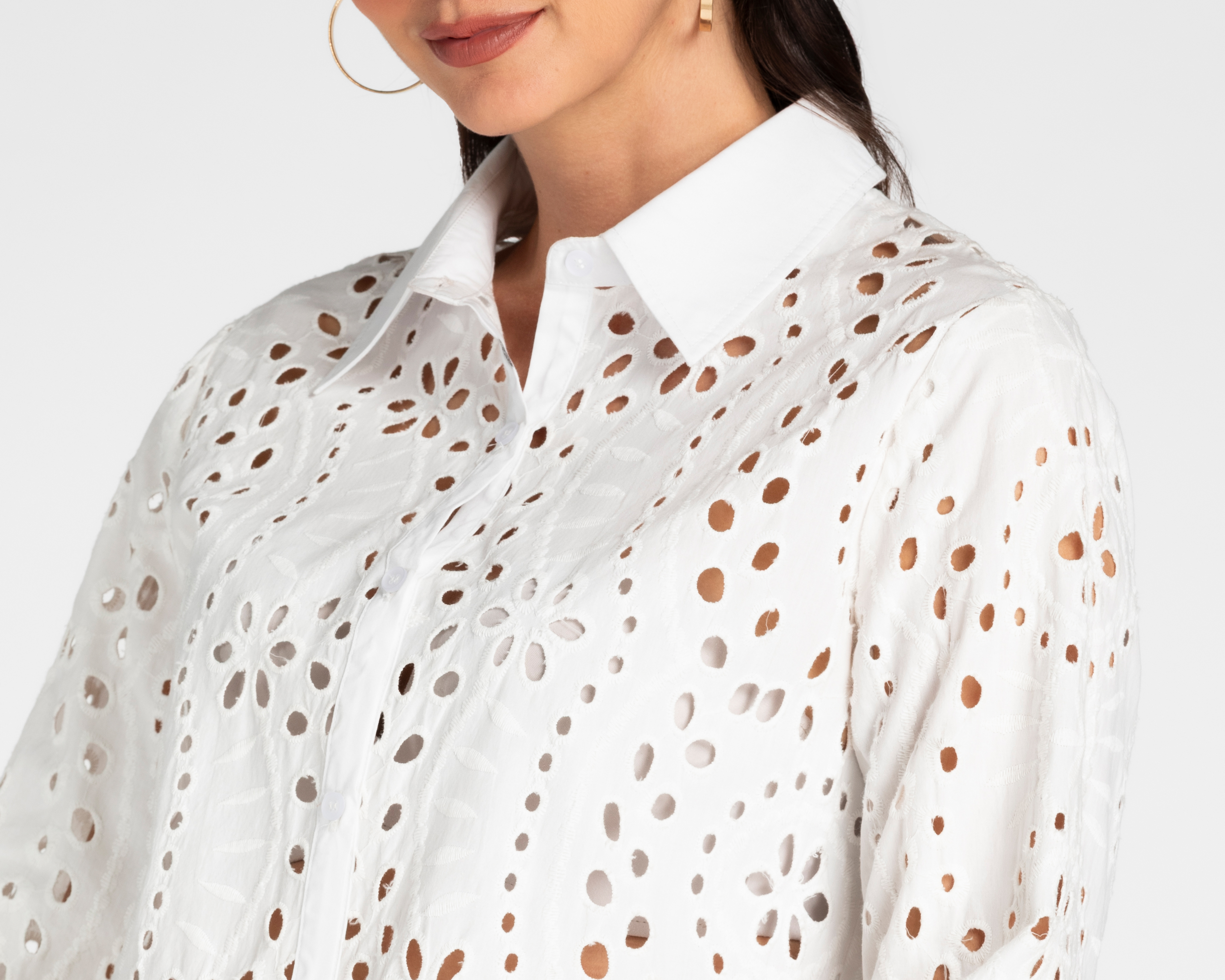 Foto 4 | Foto 4 | Blusa Lady Sun con Corte Láser para Mujer