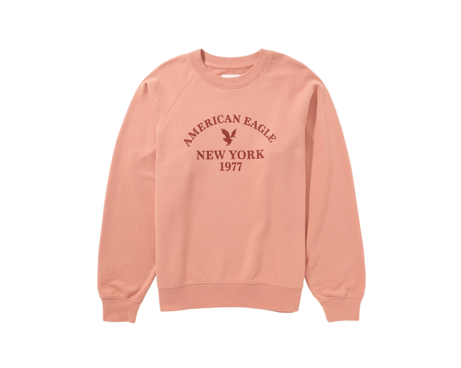 Foto 4 pulgar | Foto 3 | Sudadera de Algodón Coral American Eagle para Mujer