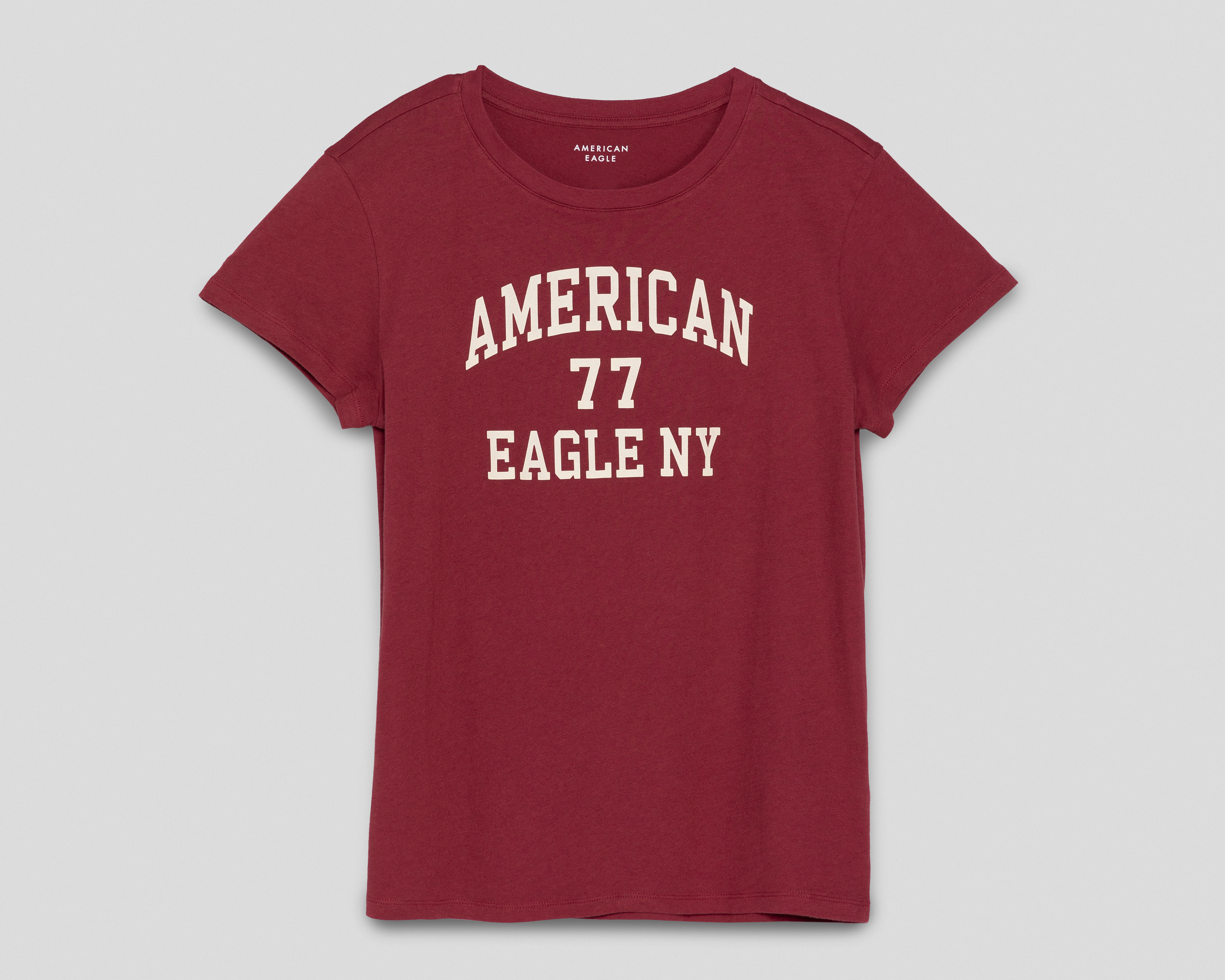 Foto 2 pulgar | Foto 1 | Playera American Eagle Estampada para Mujer