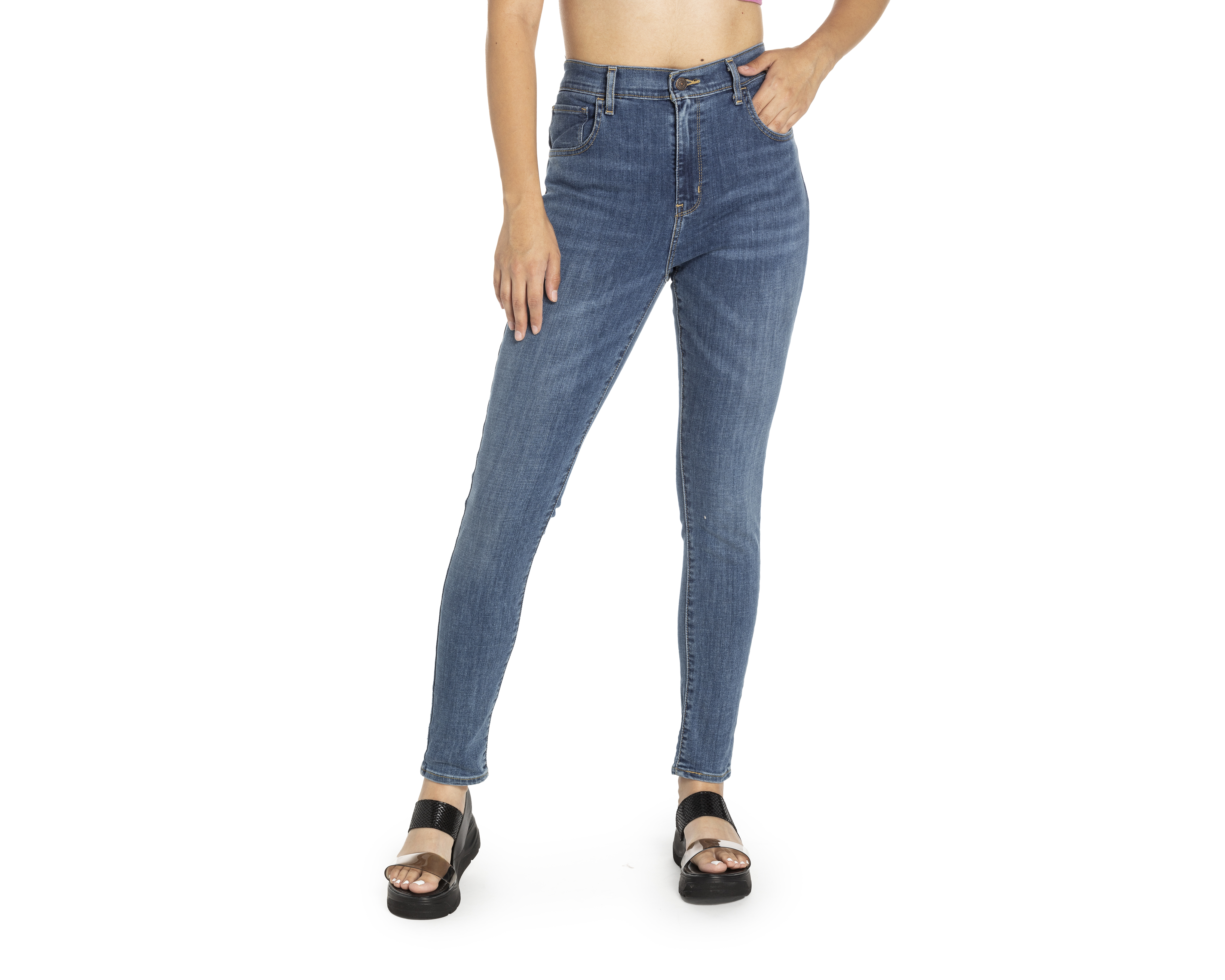 Jeans  Super Skinny Levi's 720 High Rise para Mujer
