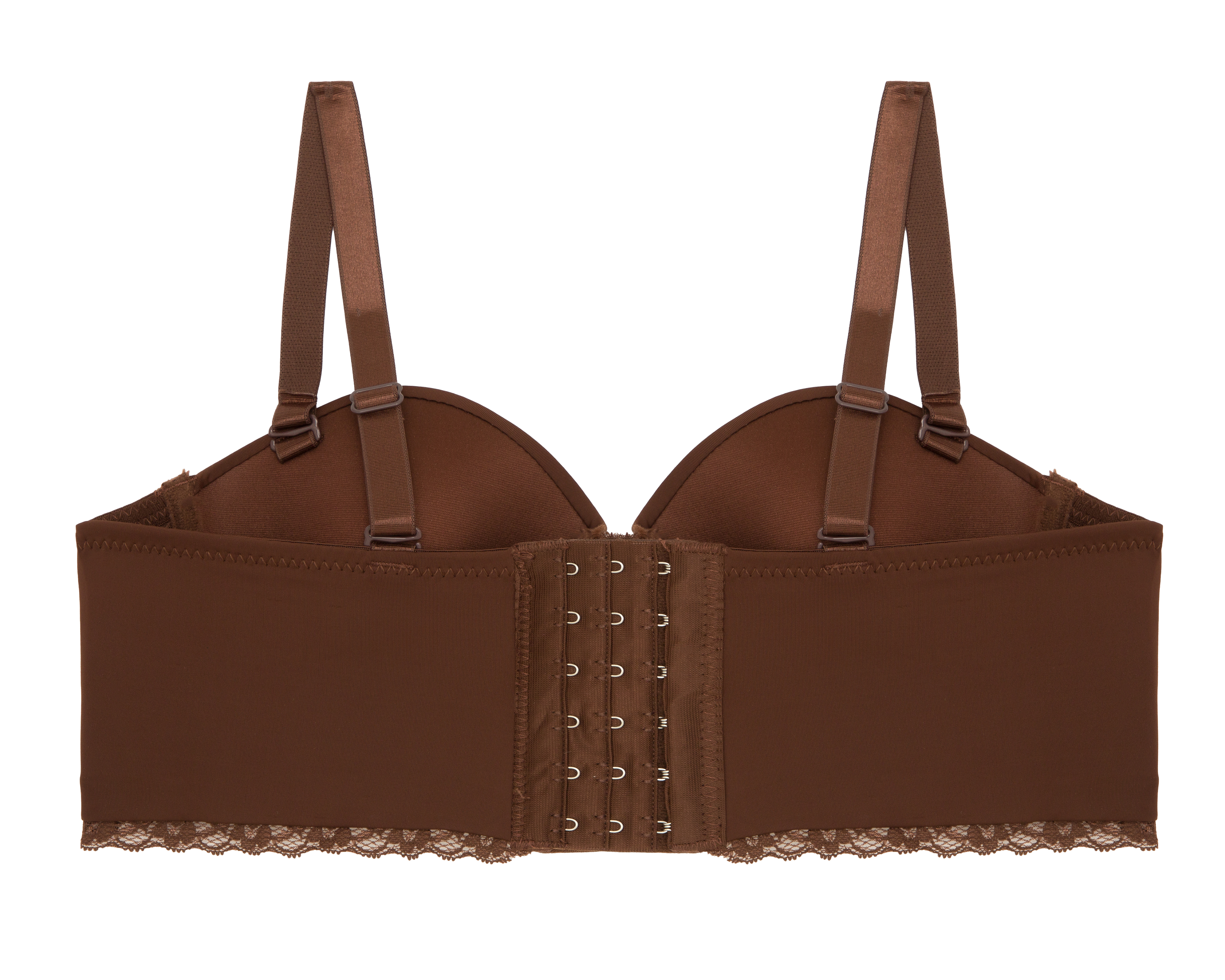 Foto 3 | Foto 3 | Brasier Media Copa con Encaje Beauty Secret para 2 Piezas