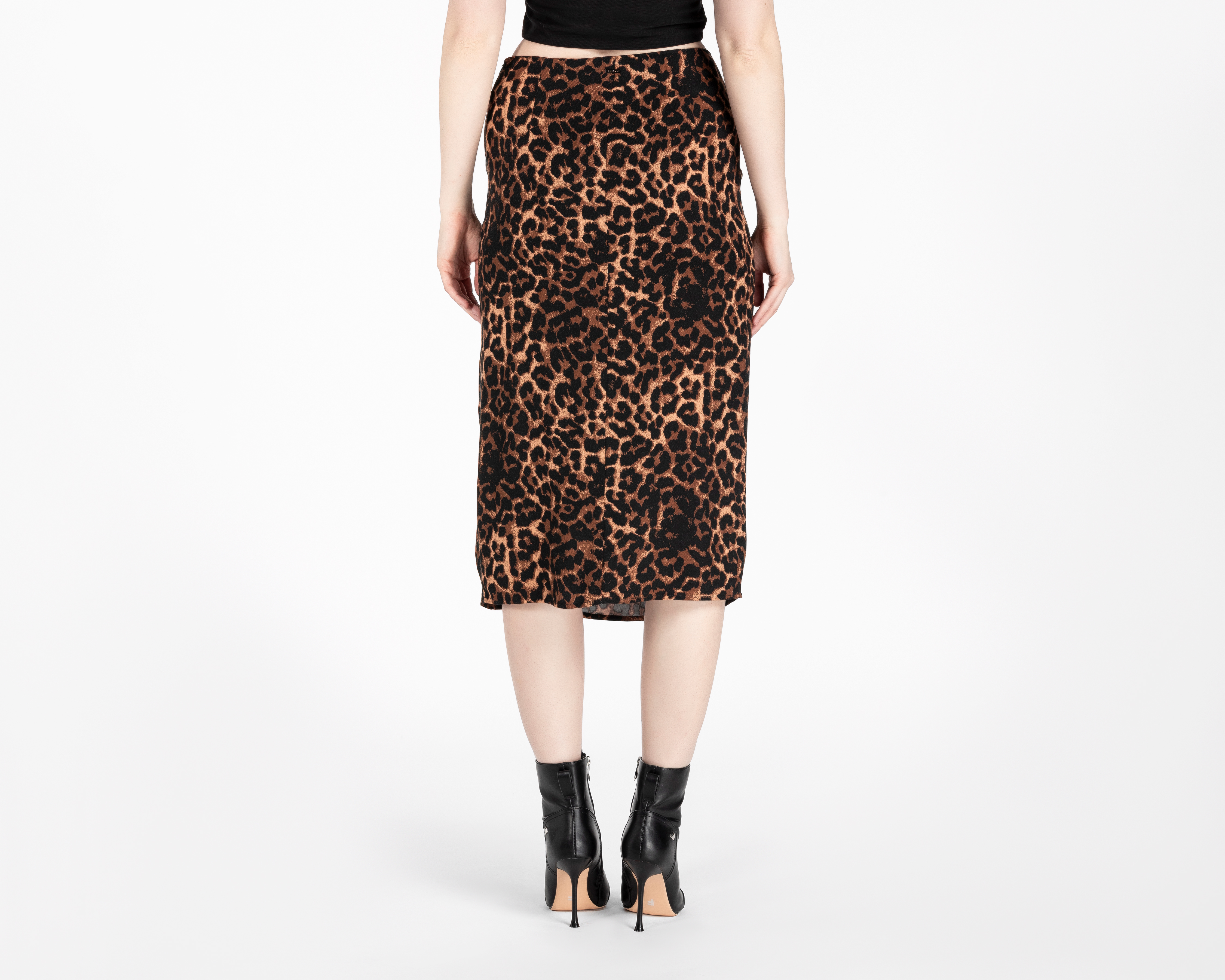 Foto 3 | Foto 3 | Falda Midi Bebe Animal Print para Mujer