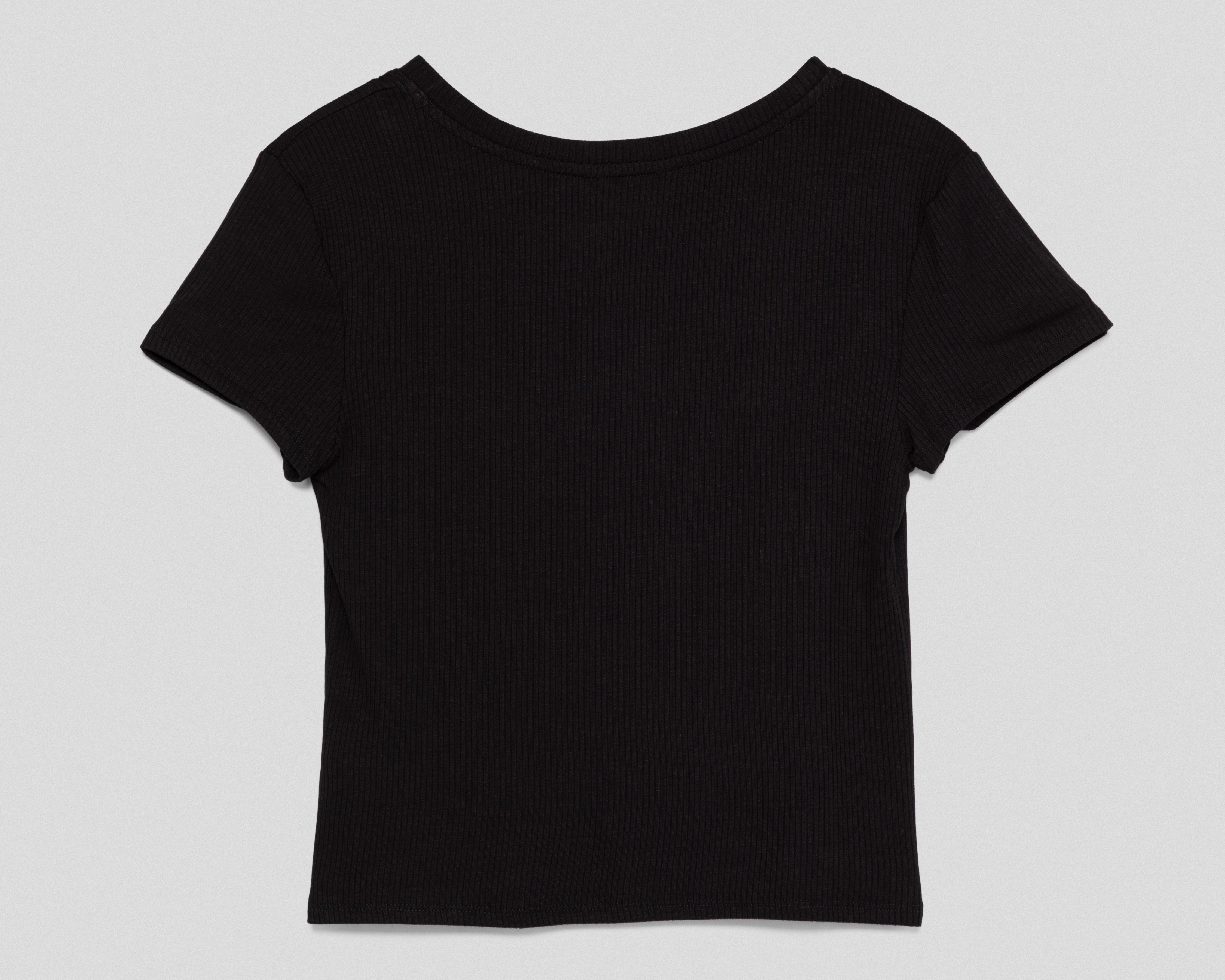 Foto 3 pulgar | Foto 2 | Playera Thinner Manga Corta para Mujer