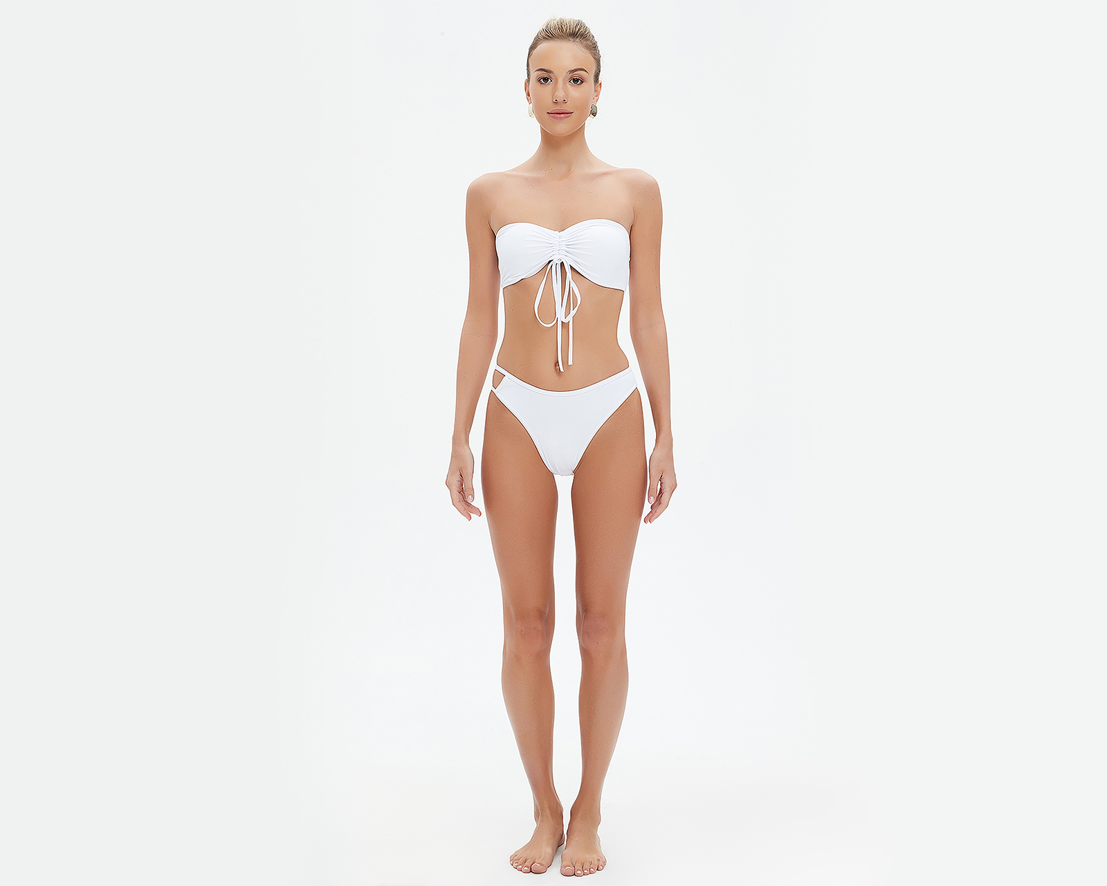Foto 5 pulgar | Foto 4 | Bikini Eva tu Estilo Íntimo Blanco para Mujer