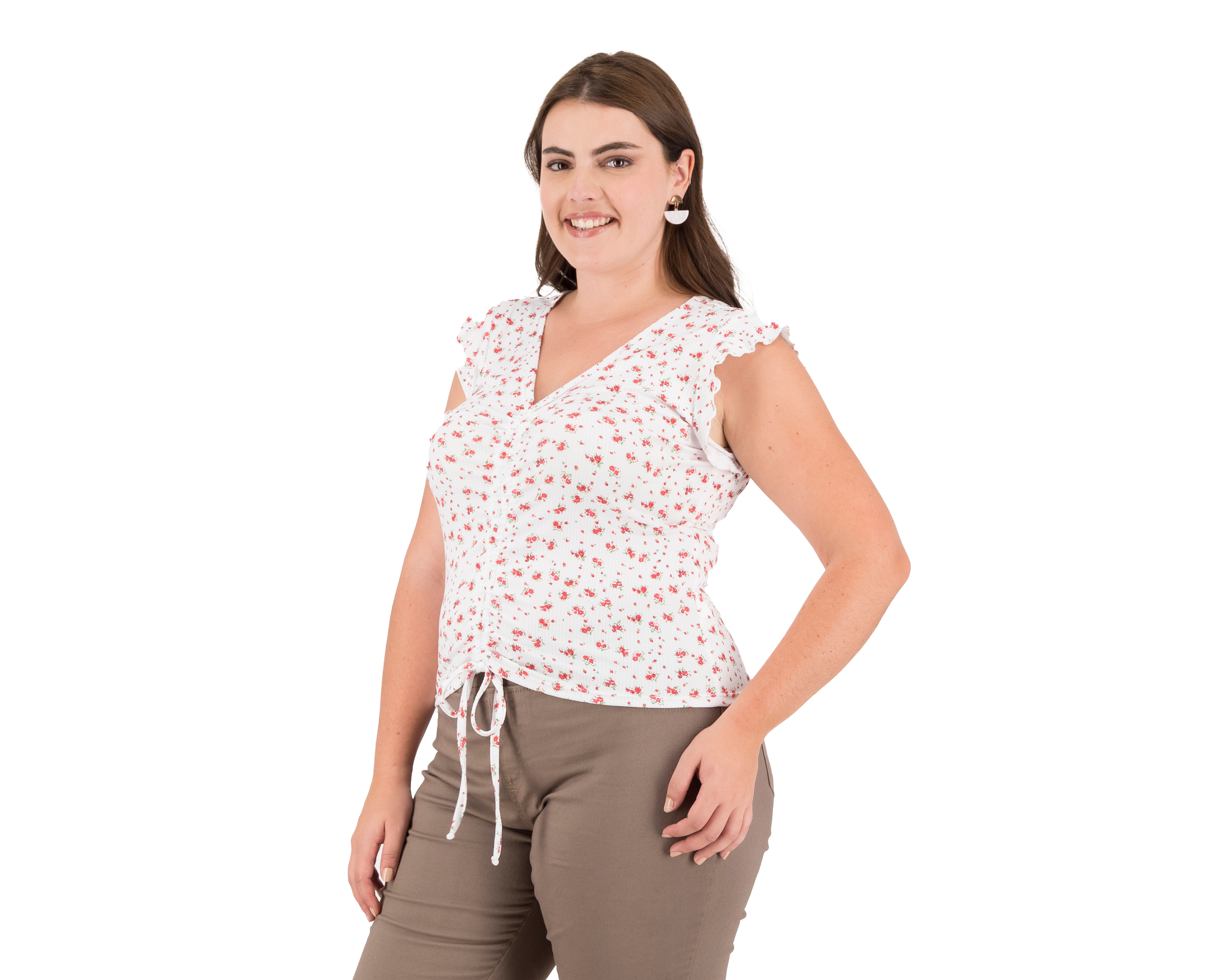 Foto 5 | Foto 5 | Playera 18 Forever Blanca Cuello V