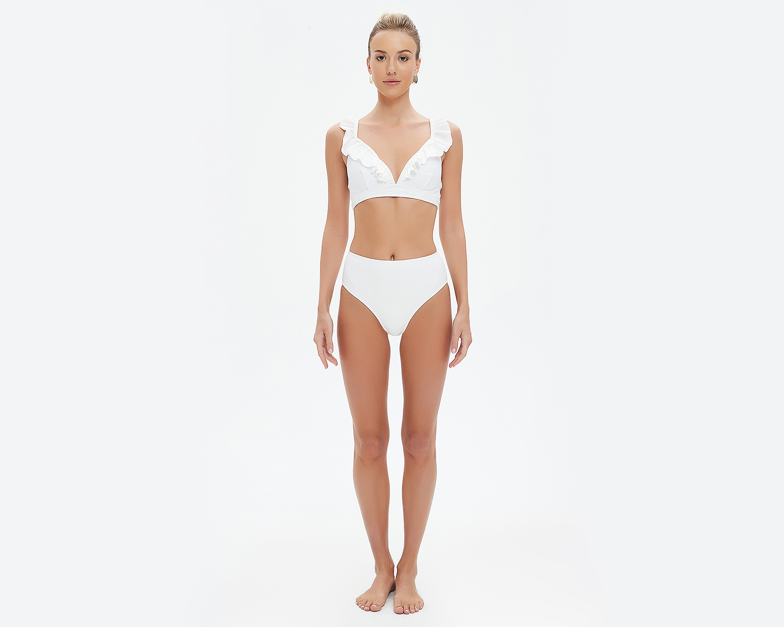 Foto 5 pulgar | Foto 4 | Bikini Eva tu Estilo Íntimo Blanco para Mujer