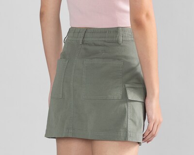 Foto 5 | Foto 5 | Falda Corta Strona con Bolsas Cargo para Mujer