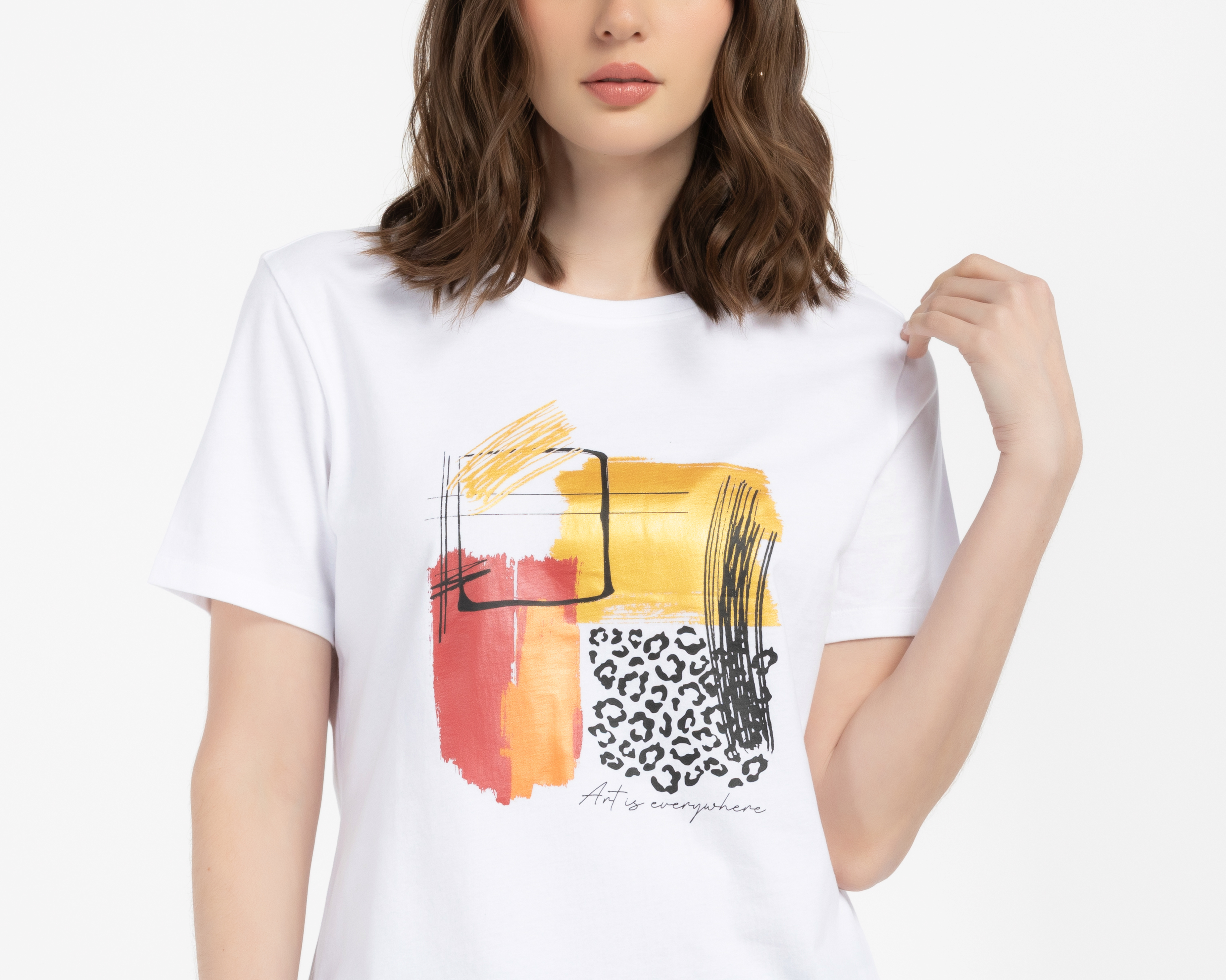 Foto 5 pulgar | Foto 4 | Playera Manga Corta Lucky Star Juvenil