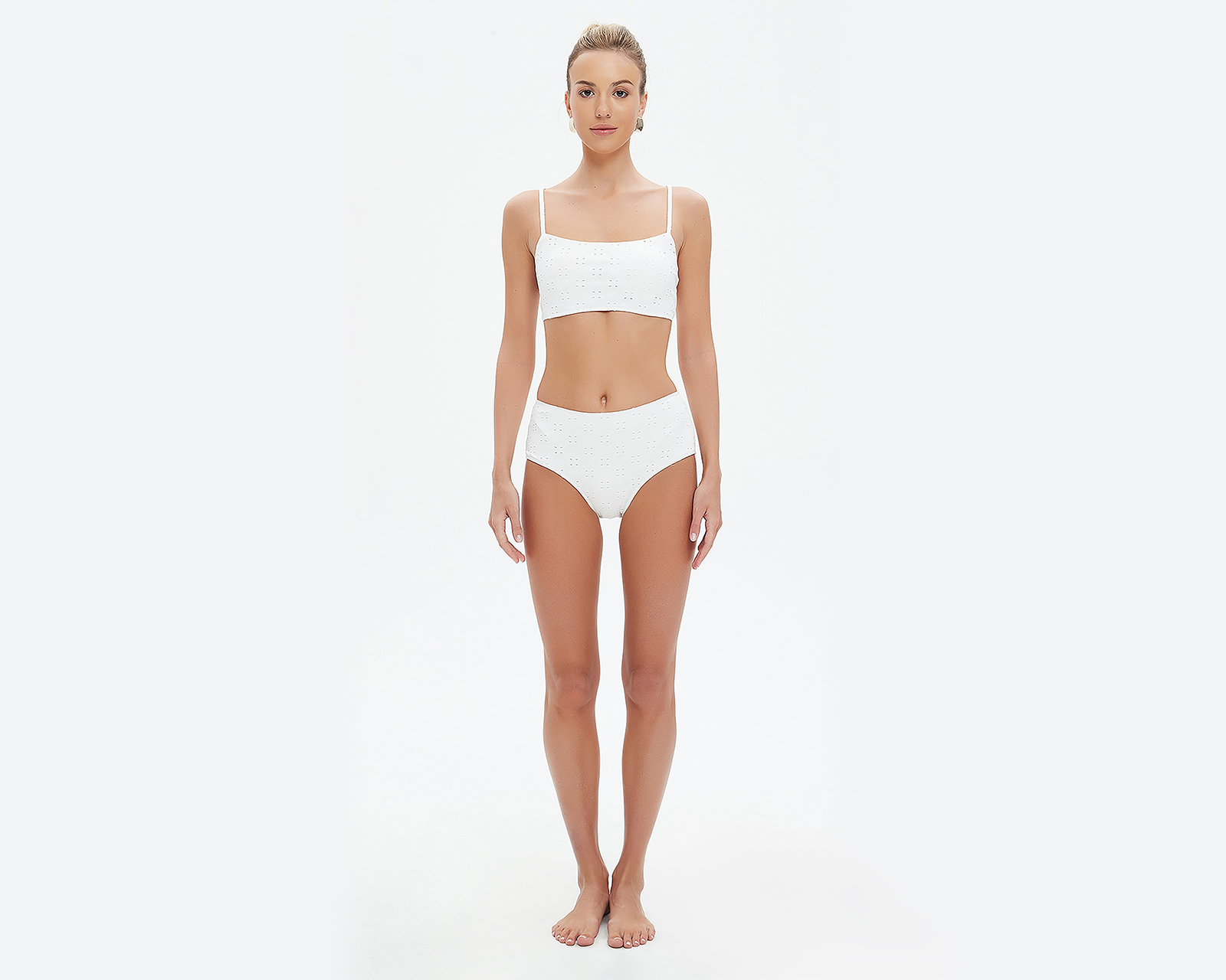 Foto 5 pulgar | Foto 4 | Bikini Eva tu Estilo Íntimo Blanco para Mujer