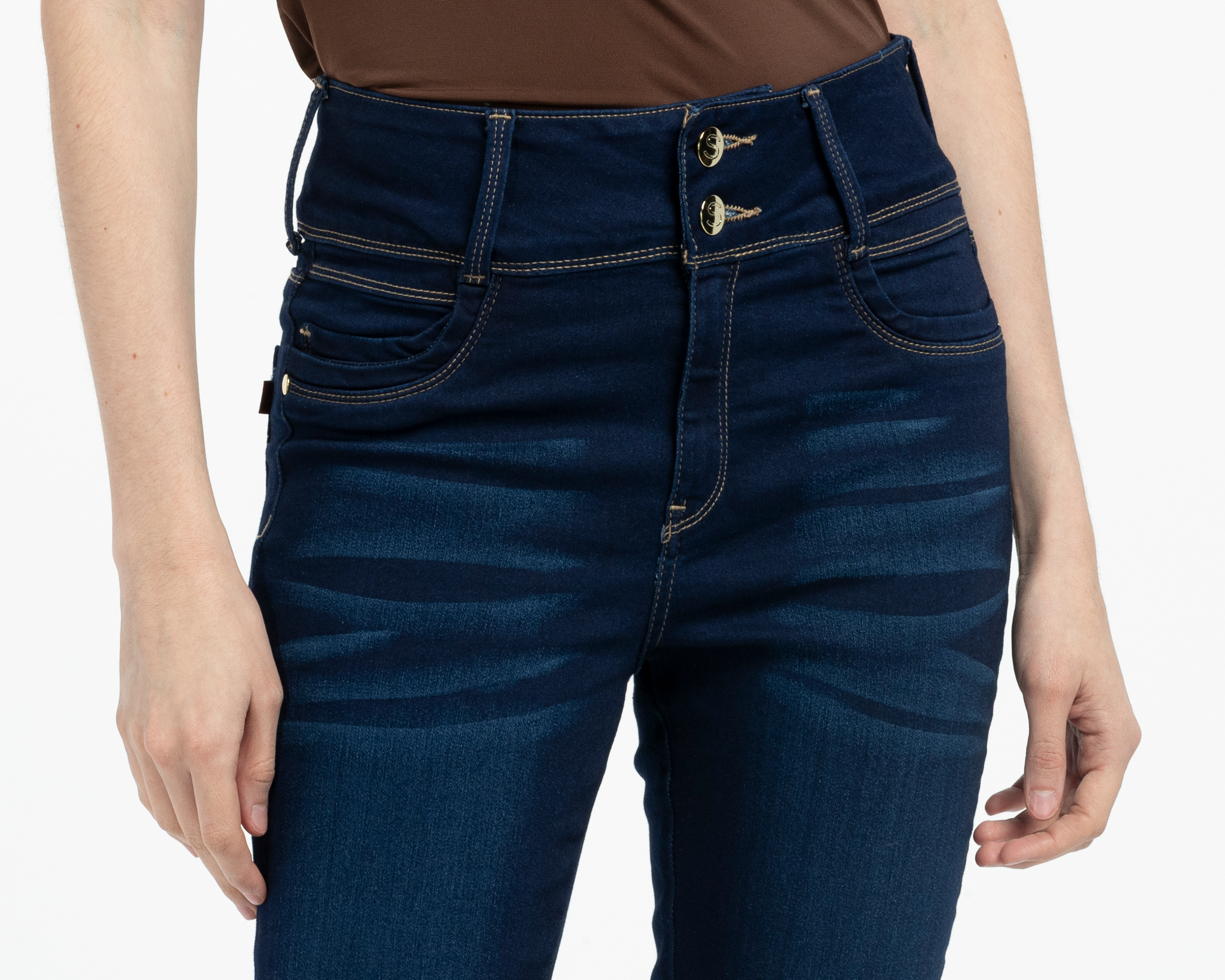 Foto 5 pulgar | Foto 4 | Pantalon Sahara Skinny para Mujer